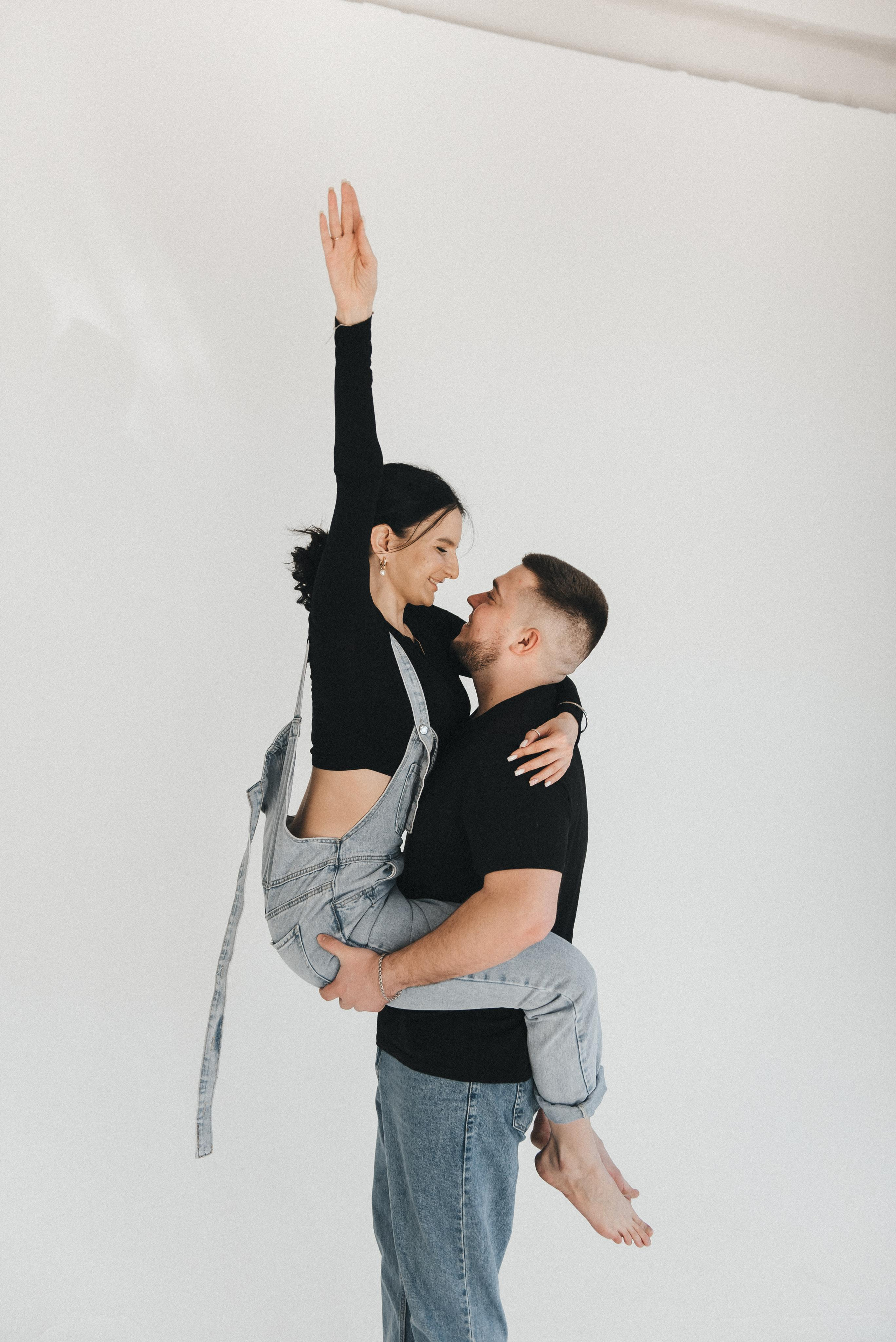 Лавстори в студии. Фотограф Родионова Екатерина в Москве и Оренбурге