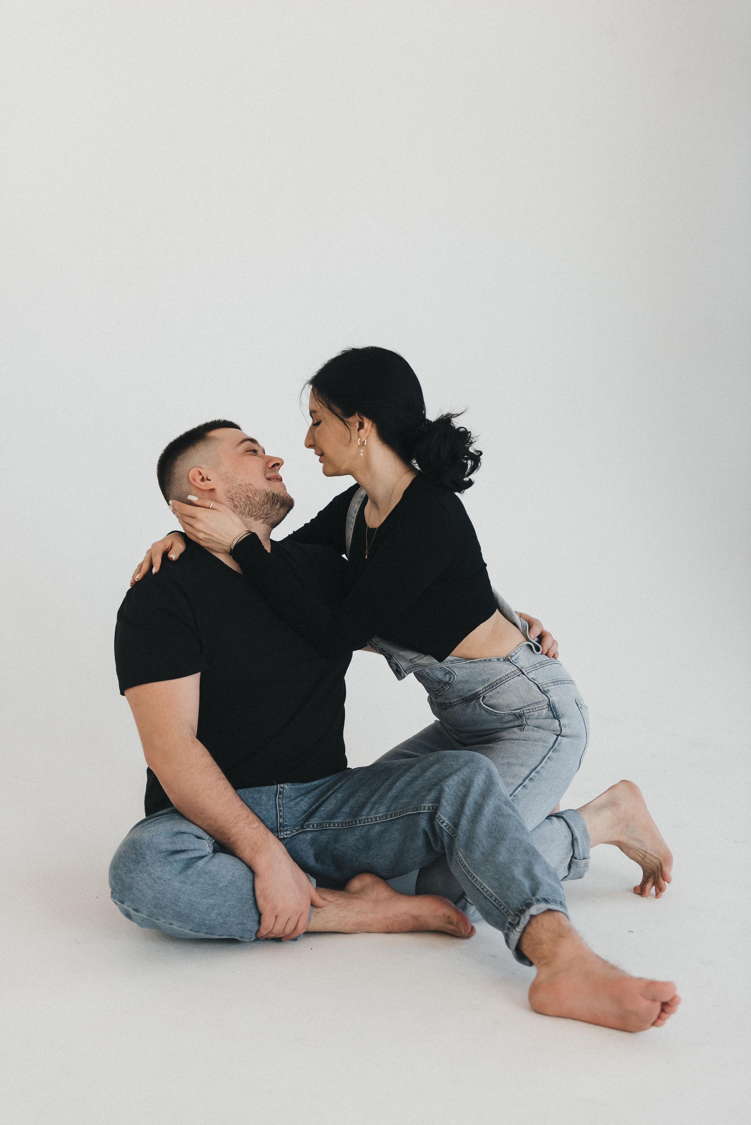 Лавстори в студии. Фотограф Родионова Екатерина в Москве и Оренбурге