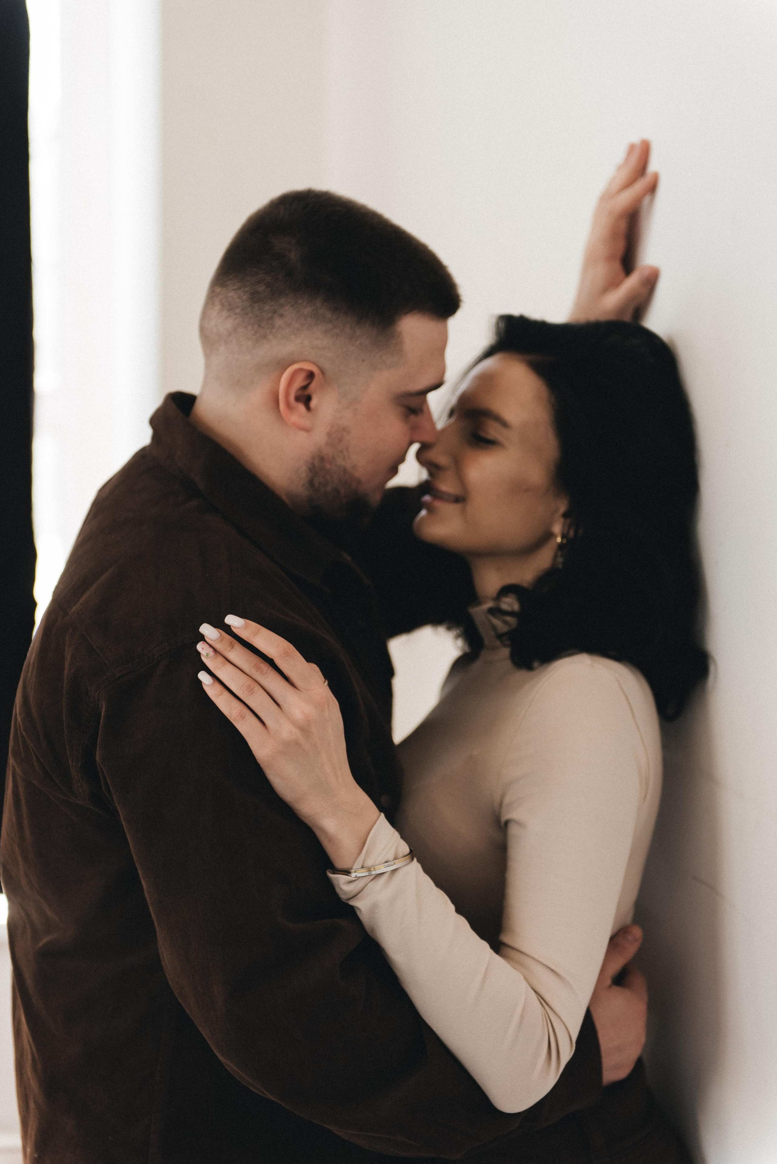 Лавстори в студии. Фотограф Родионова Екатерина в Москве и Оренбурге