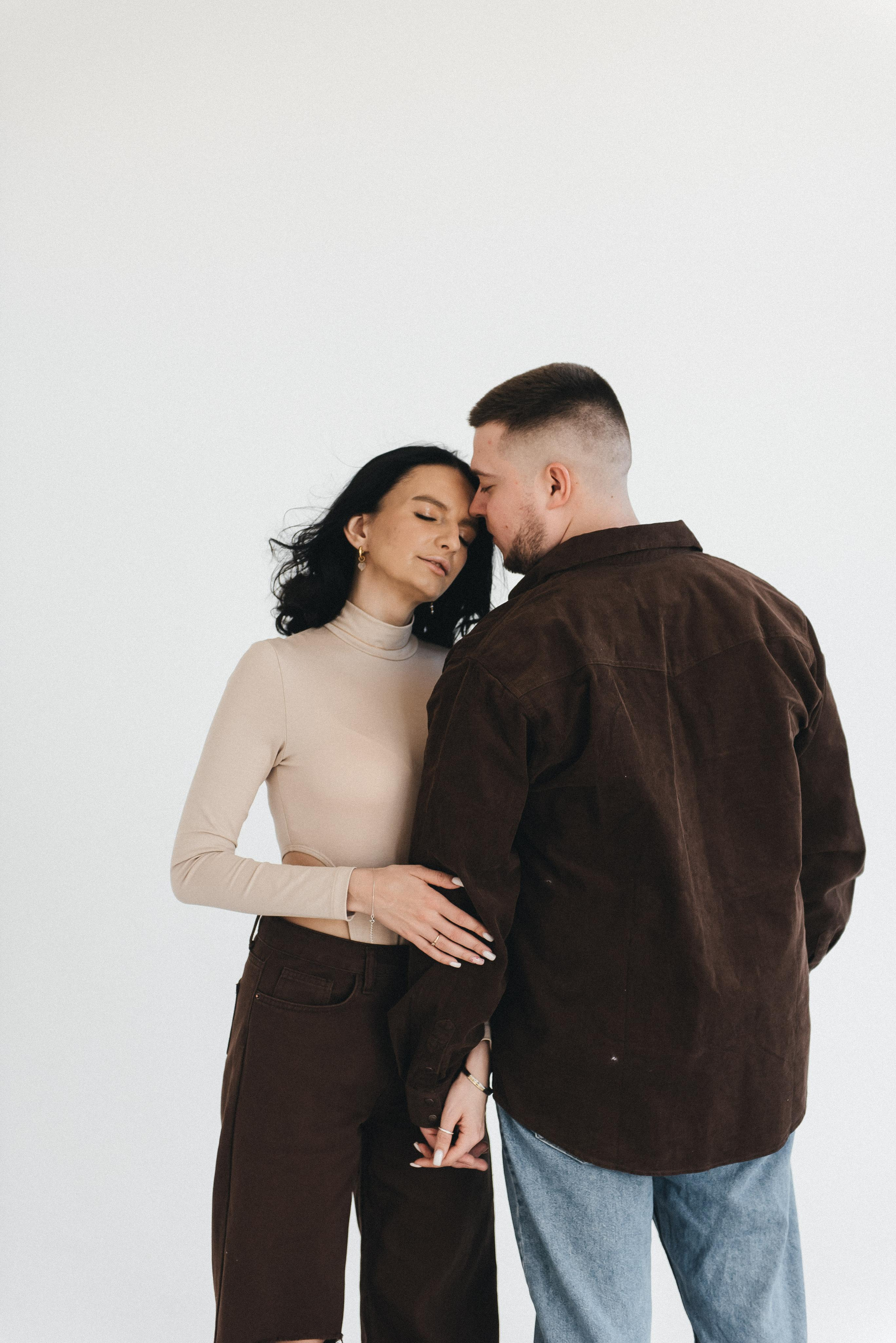 Лавстори в студии. Фотограф Родионова Екатерина в Москве и Оренбурге