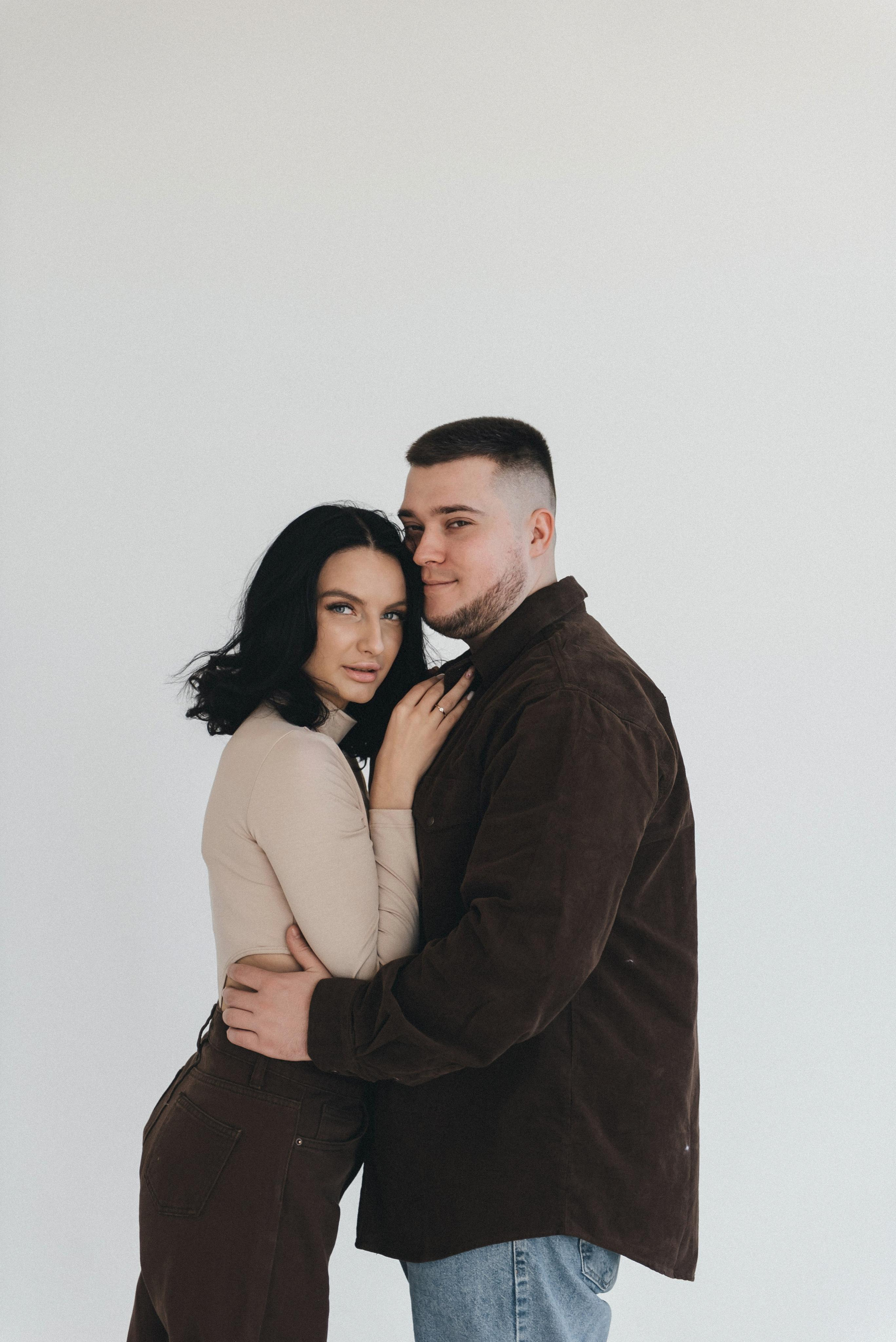 Лавстори в студии. Фотограф Родионова Екатерина в Москве и Оренбурге