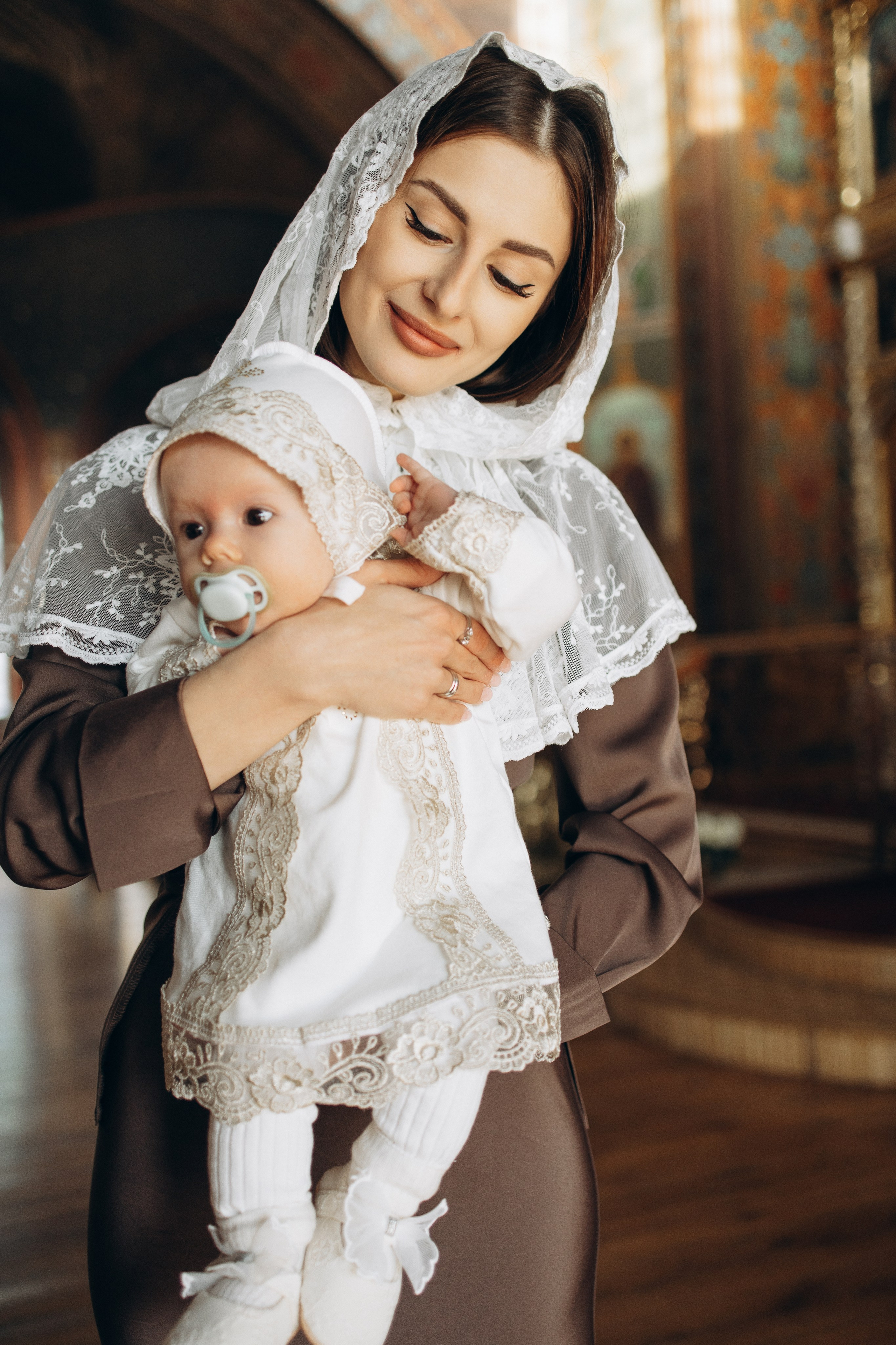 Крещение Аврелии. Самый теплый фотограф в Краснодаре Рябоконь Ксения