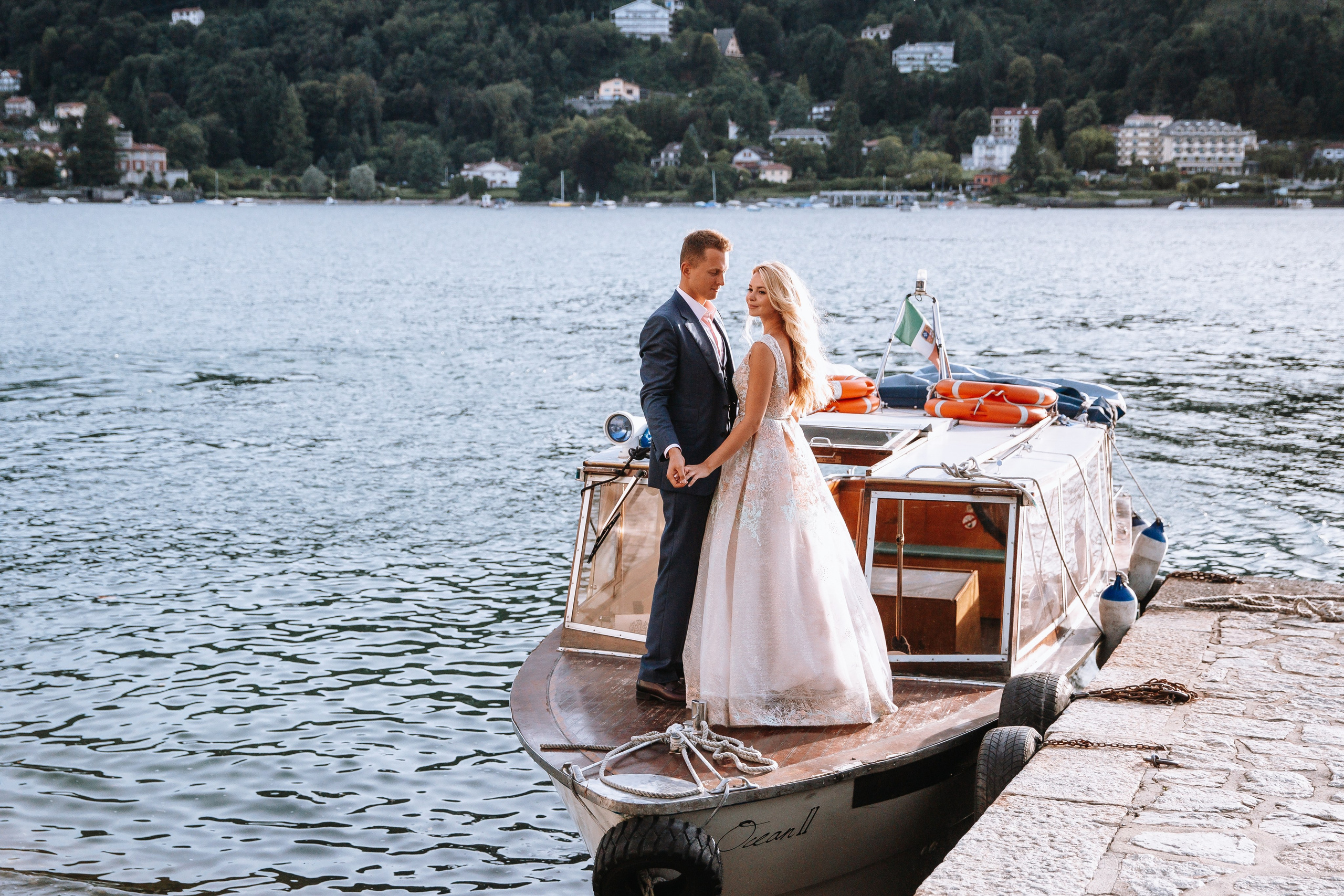 Свадьба в Италии (озеро Маджоре). Фотограф и видеограф Анна Домашенко