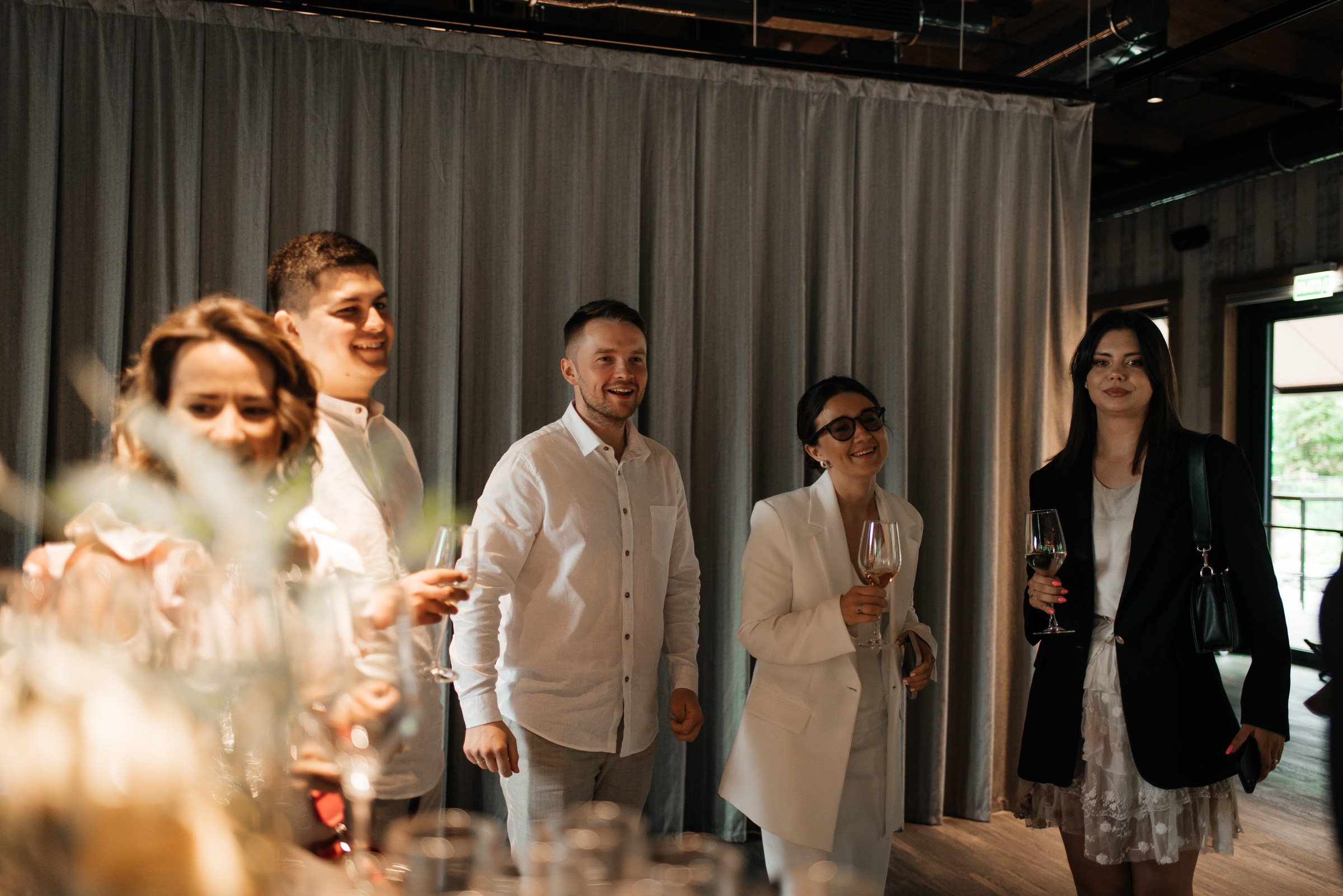 свадебный ужин в ресторане Чаща в Охта парке