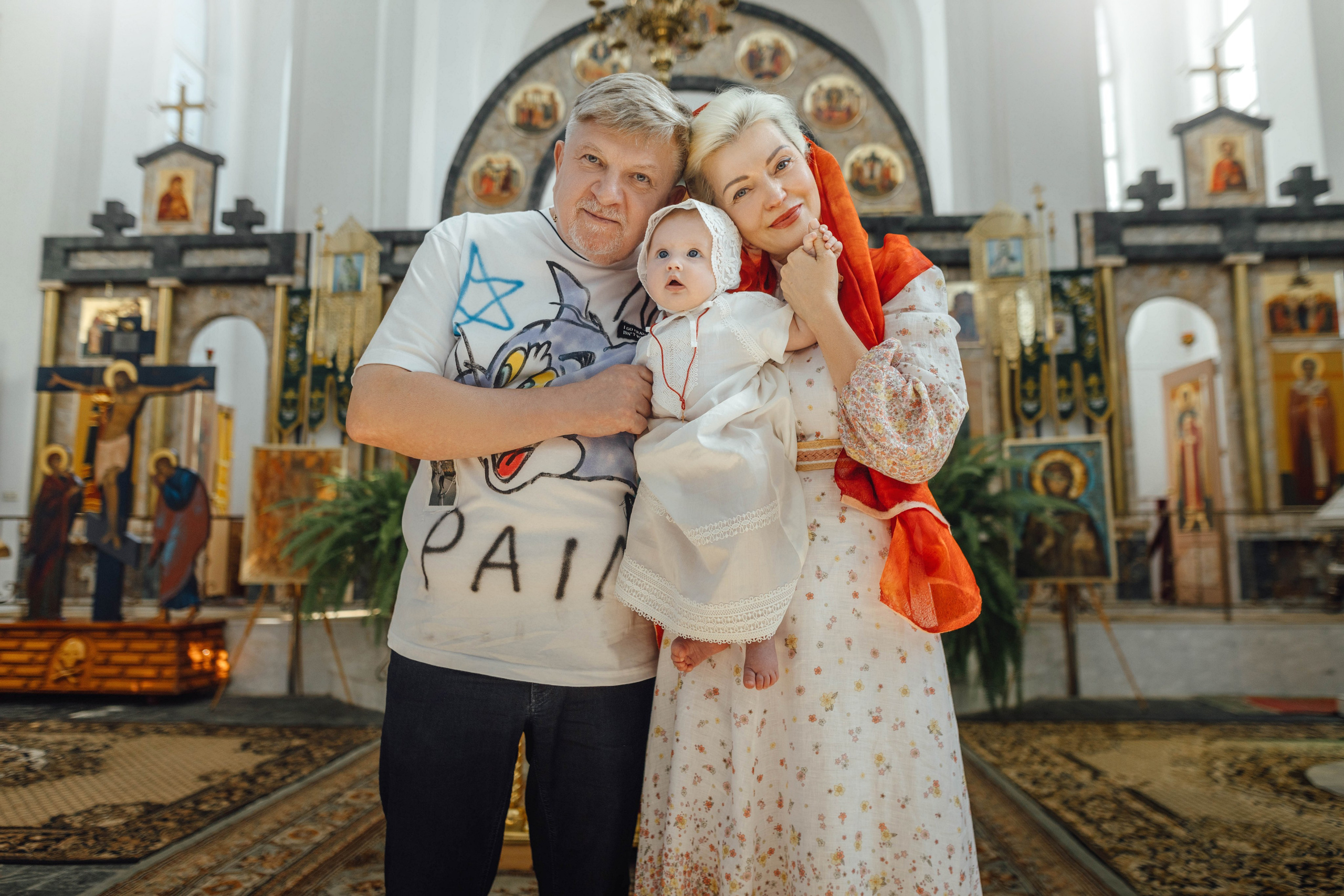 Крещение Мишель, гп. Ивенец, храм Ефросинии Полоцкой, август 2025