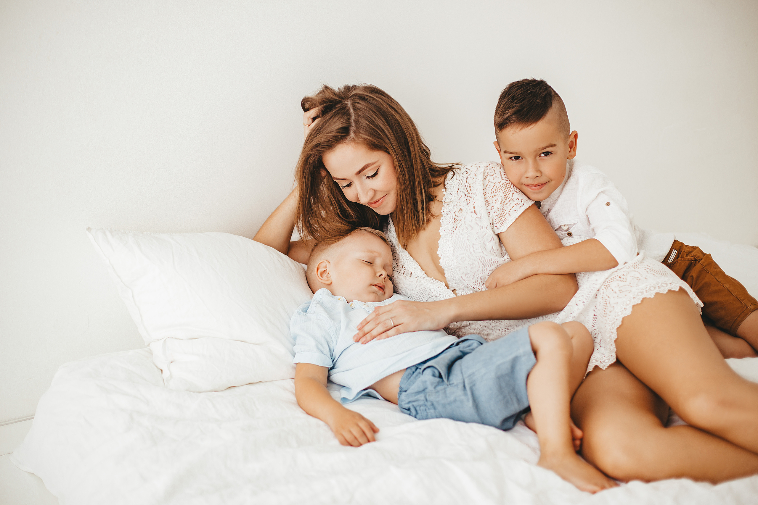 Катя и дети. Семейный и женский фотограф в Санкт-Петербурге Наталья Карась