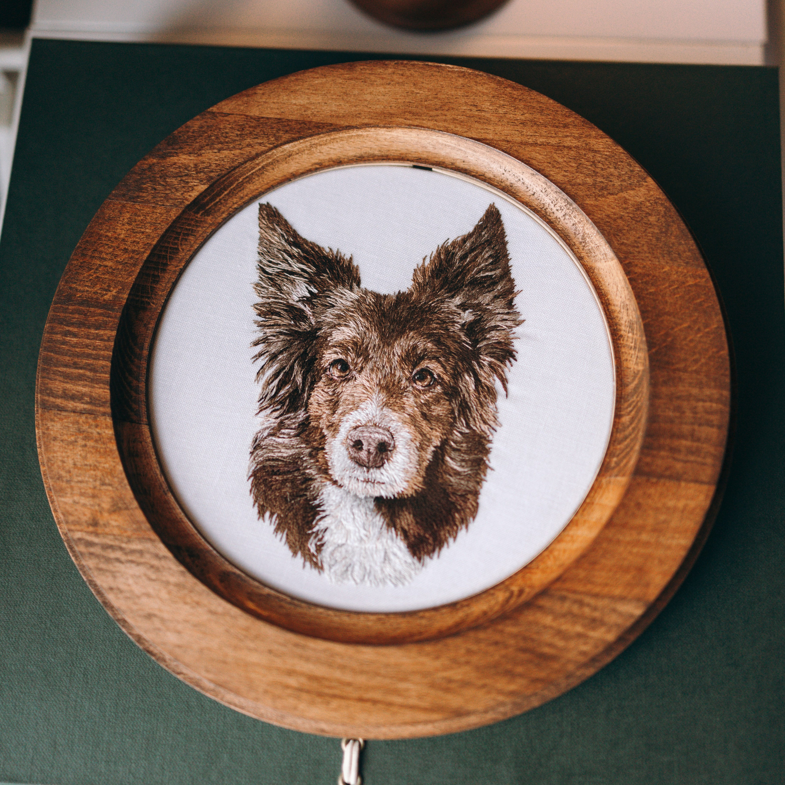 Портфолио. Портретная вышивка питомцев