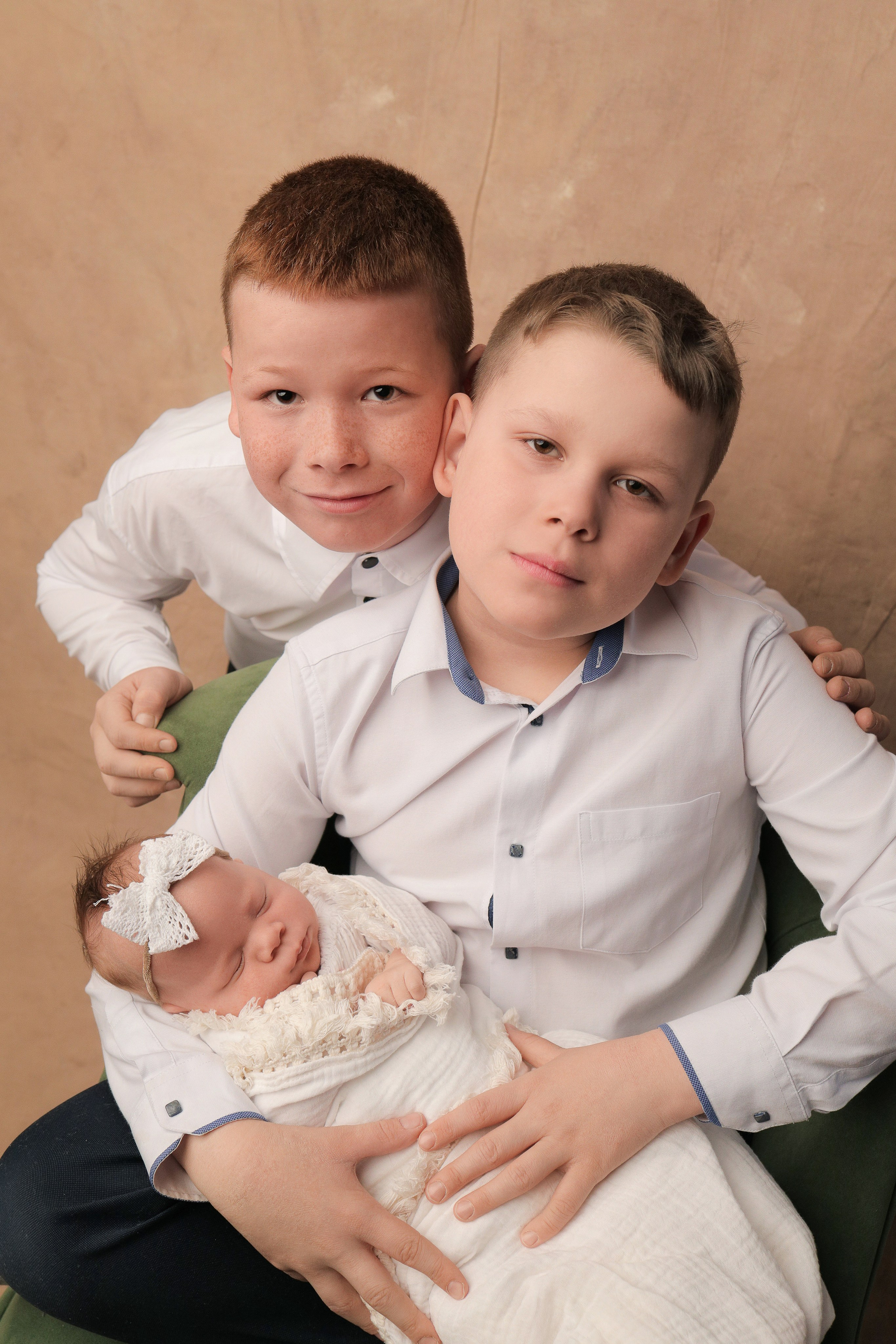 Новорожденные девочки. Фотограф новорожденных в Новокузнецке Анна Горошникова
