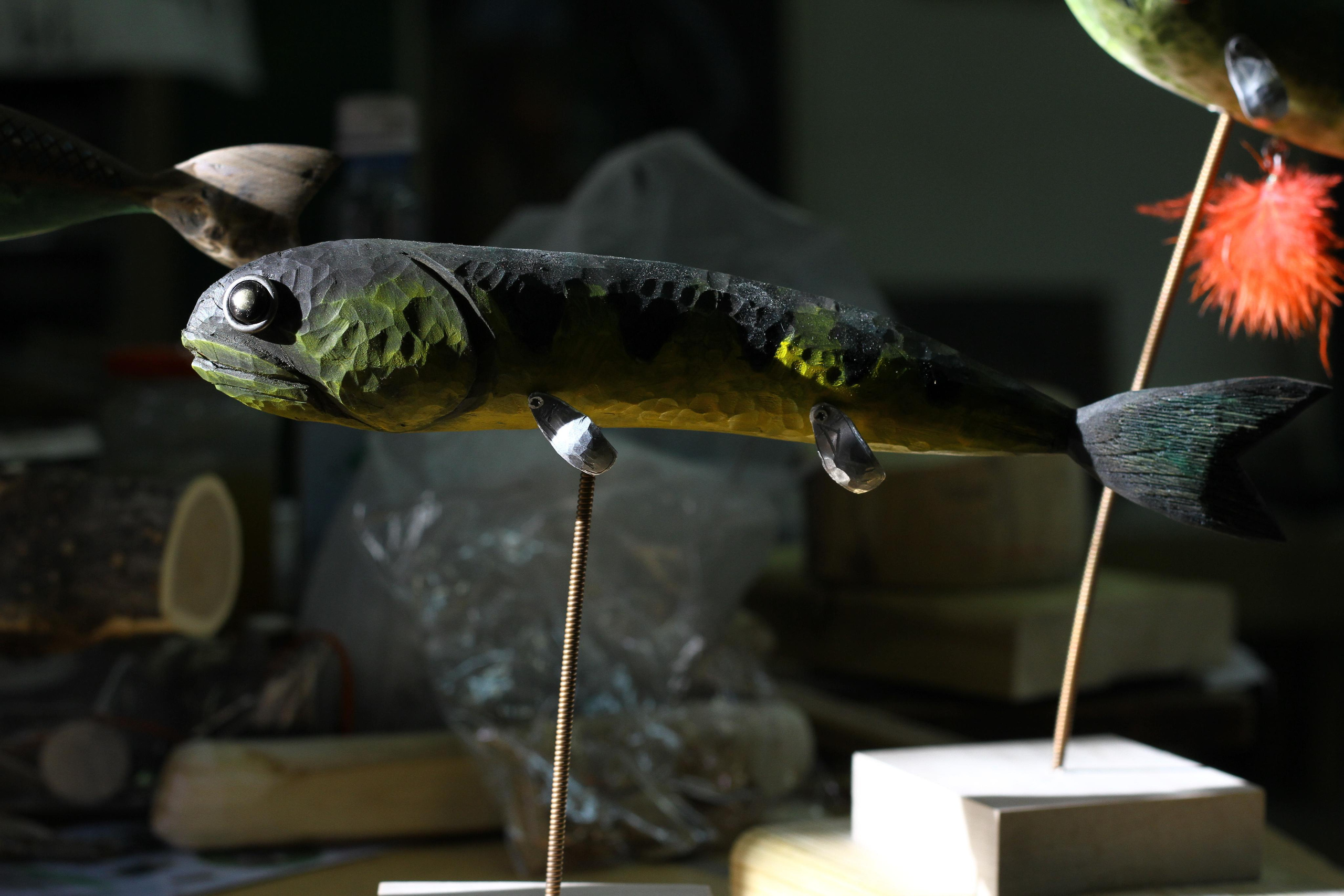 Серия "Рыбы" (в работе). Уральский художник-график Виктор Корьякин