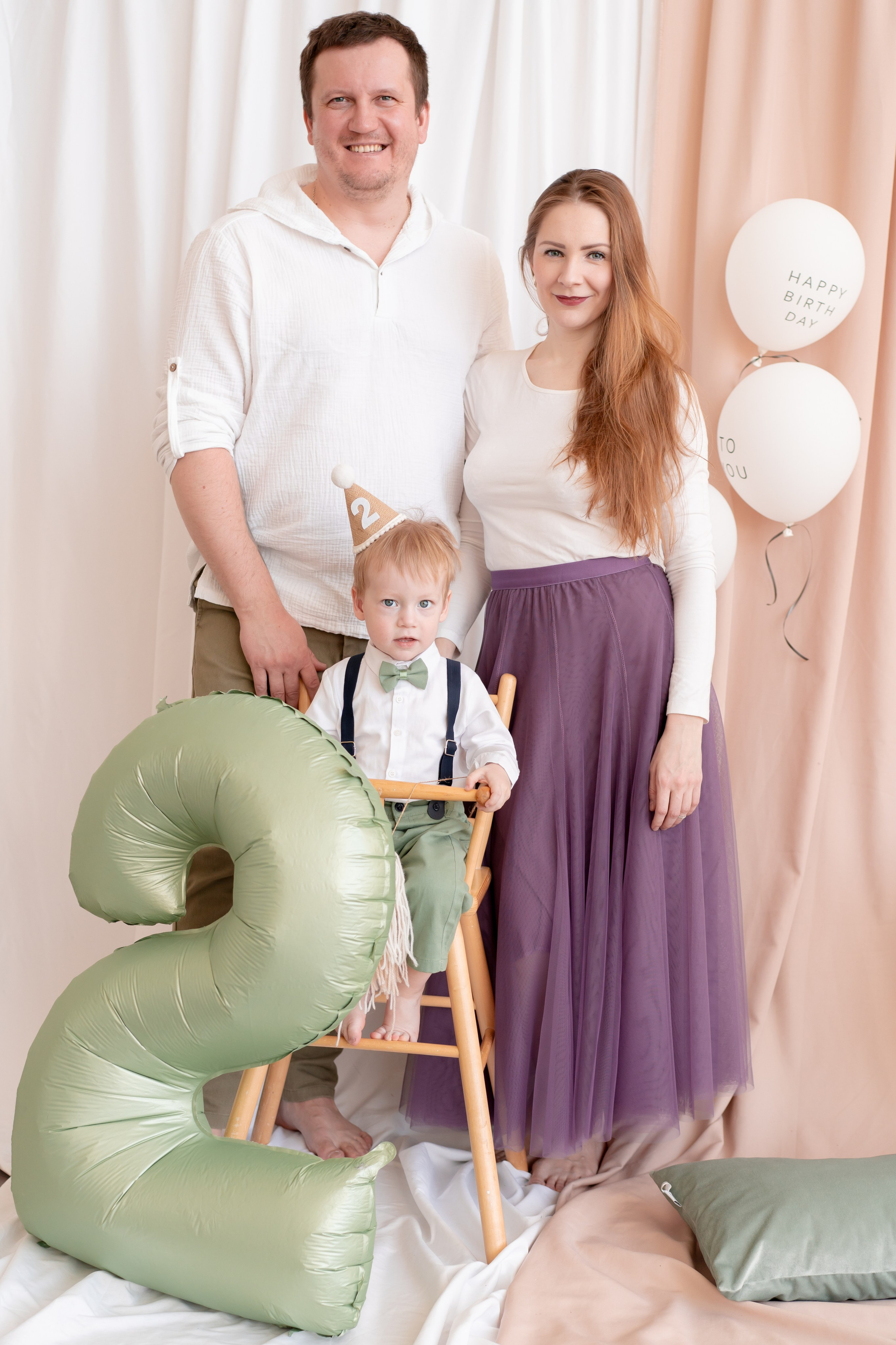 Макару 2 годика!. Детская, семейная фотостудия в Санкт-Петербурге