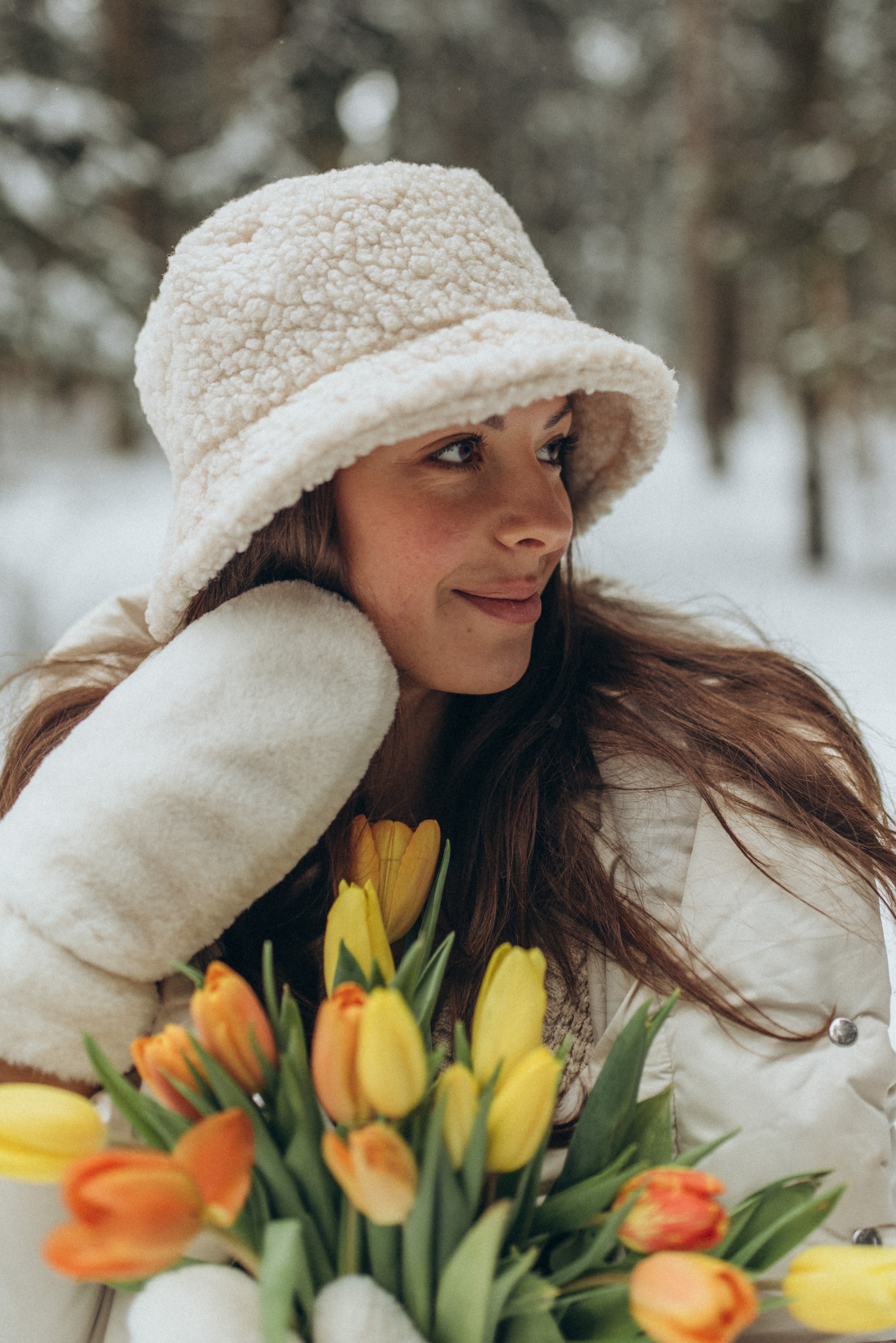 Мелина. Зимняя прогулка. Семейный фотограф в Москве Екатерина Север
