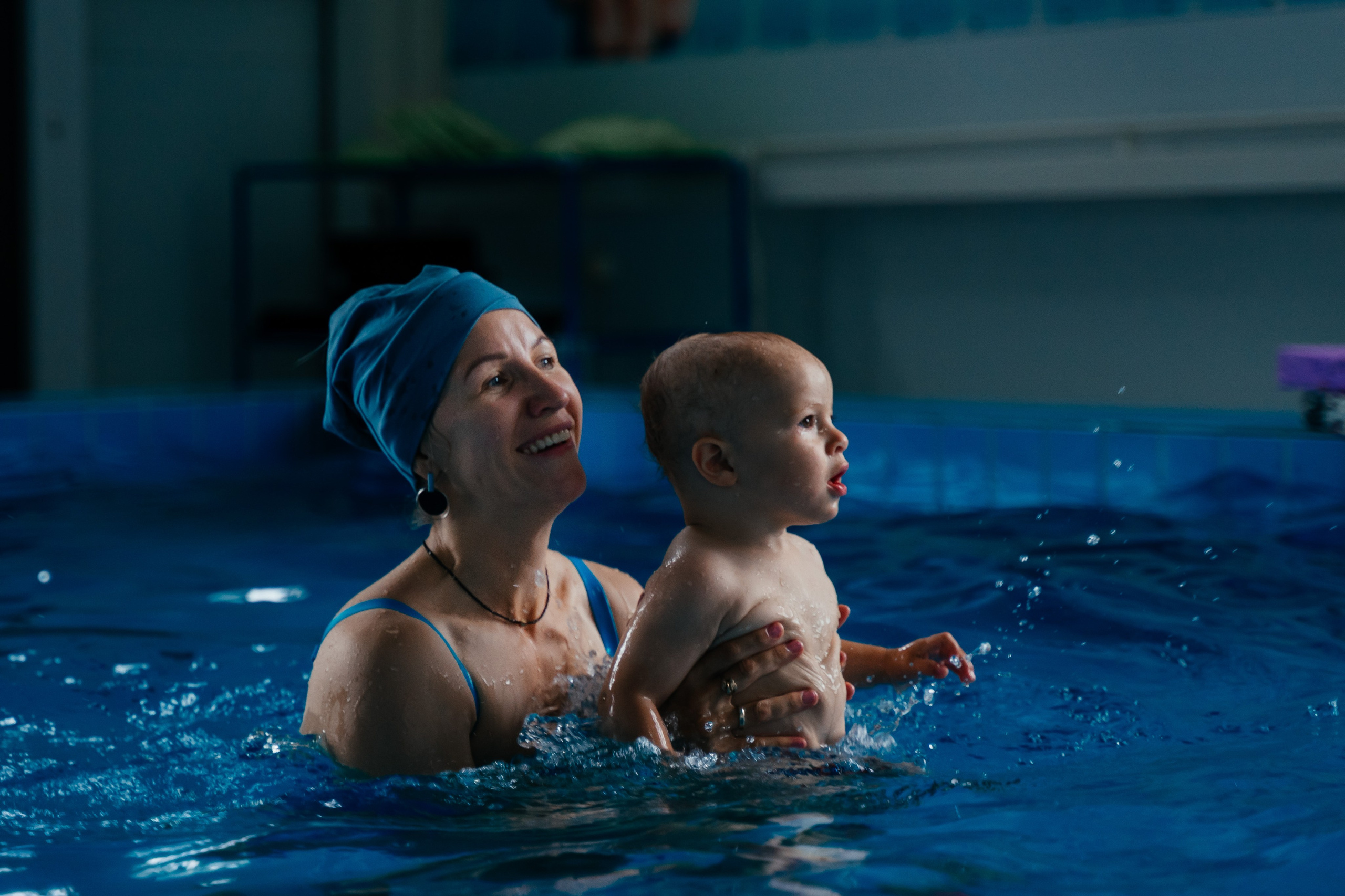 Студия детского плавания. Семейный фотограф в Саратове