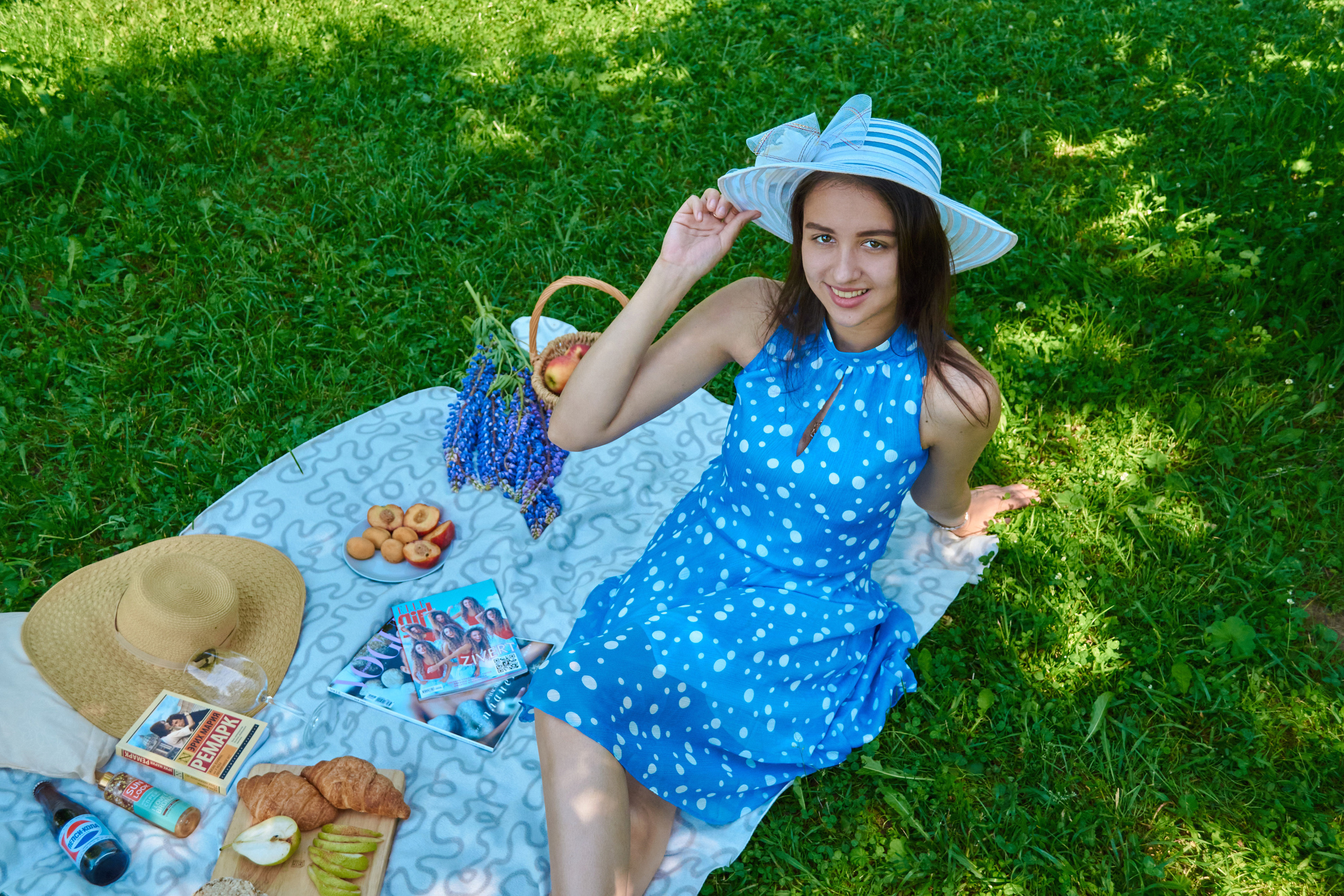 Диана, МО, пикник. Фотограф Щёлково
