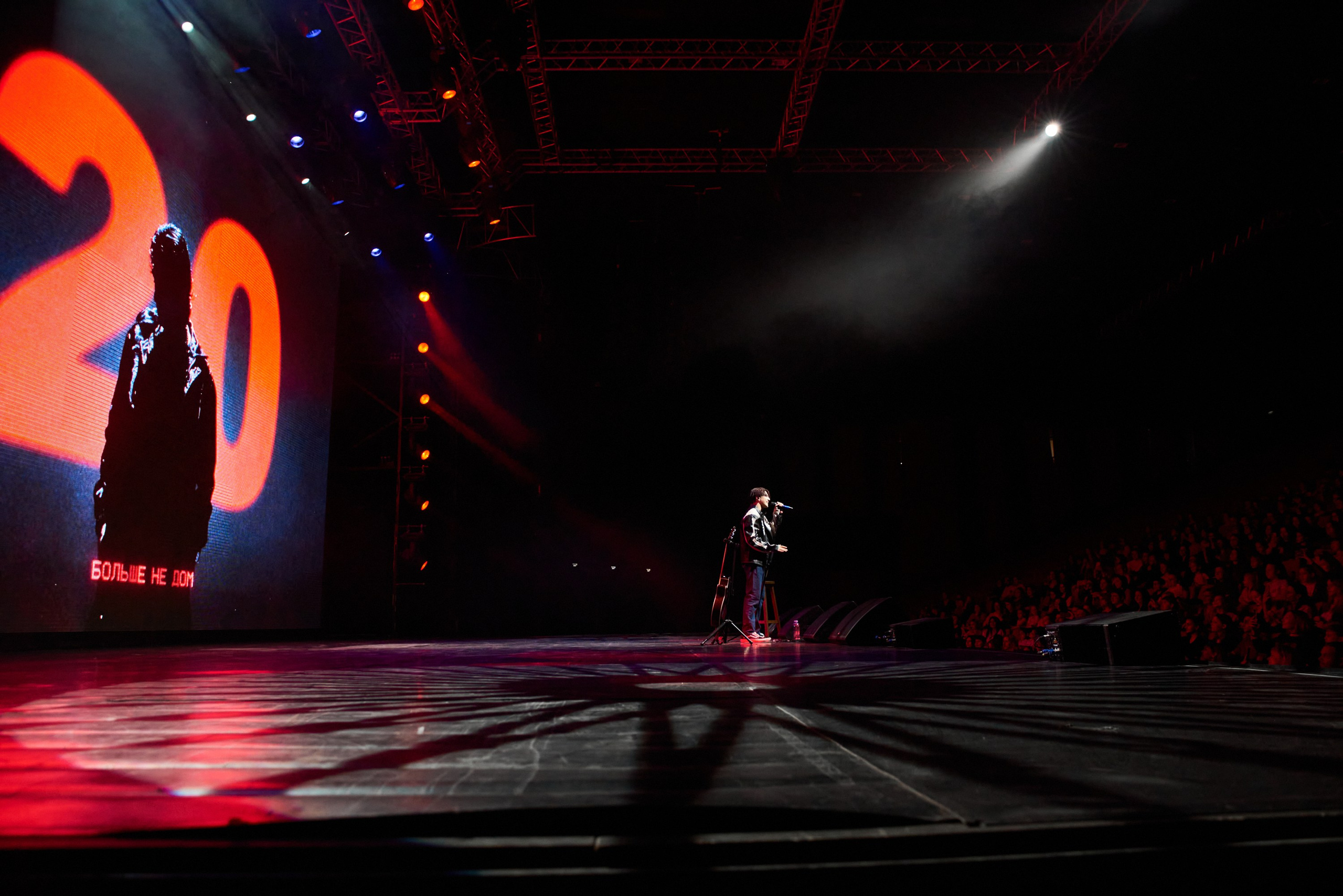 Певец Amirchik дал концерт в Воронеже