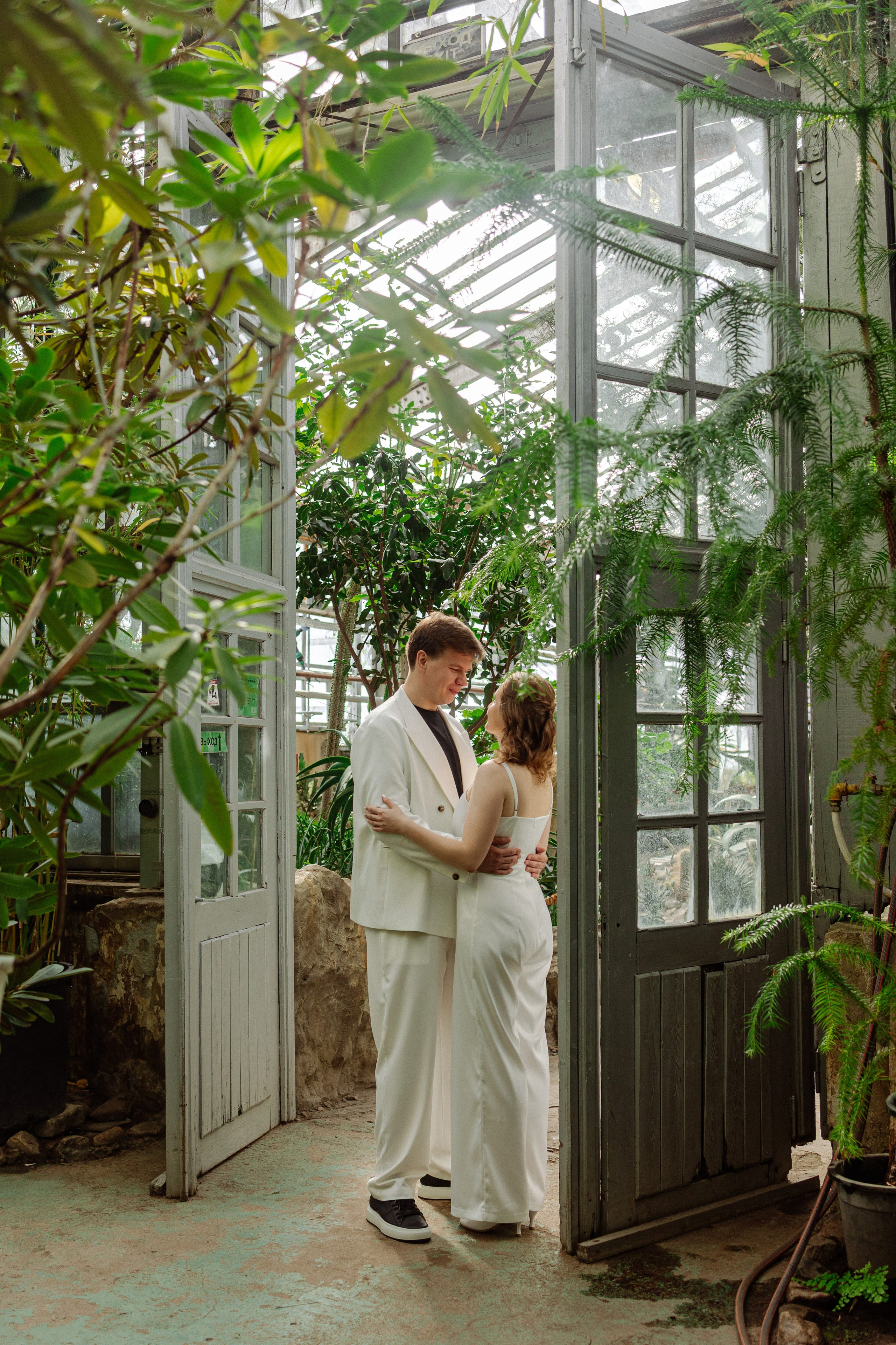 Старая фондовая оранжерея. Свадебный фотограф Маргарита Глумскова