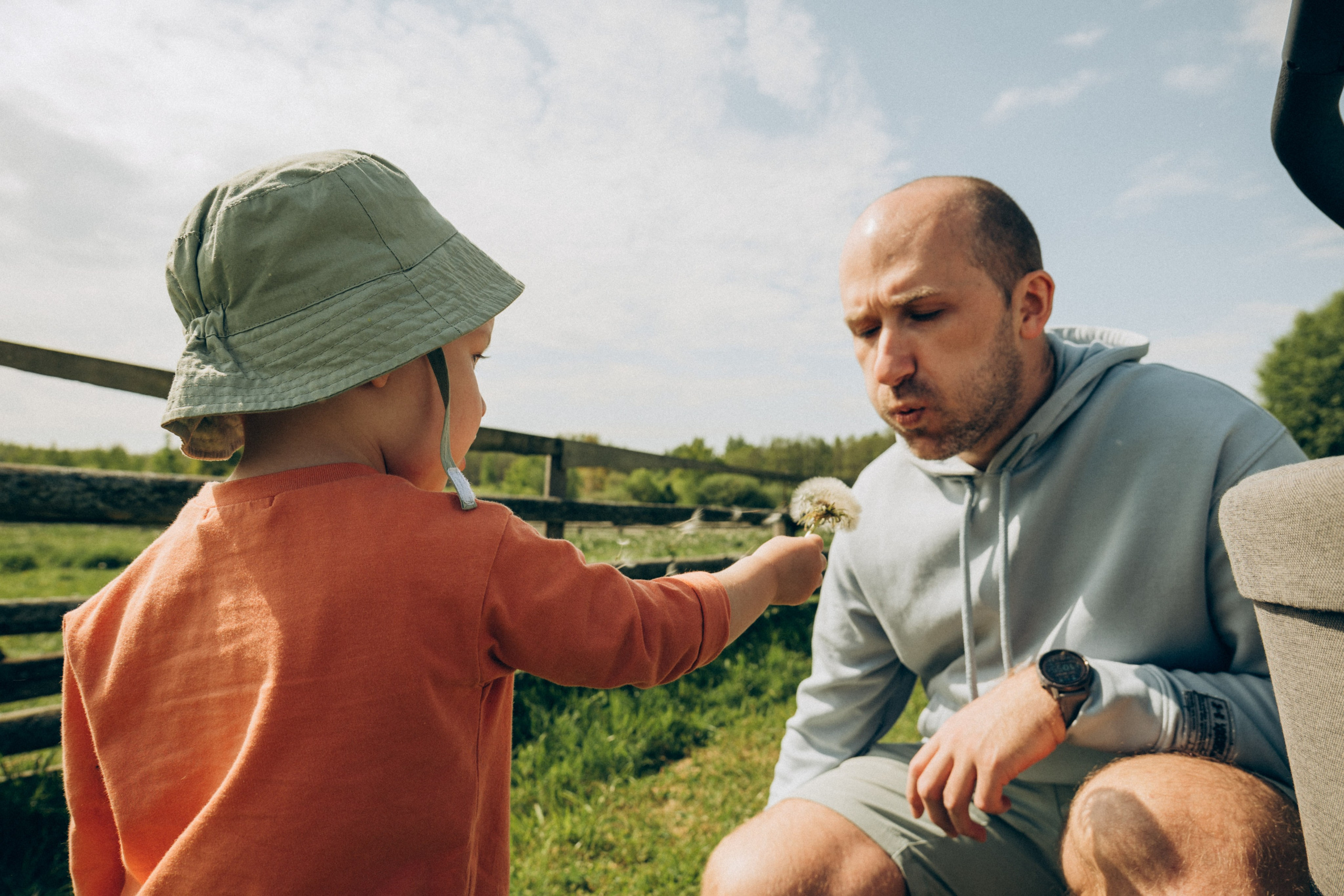 Женя, Аня и Машуня в Лугах