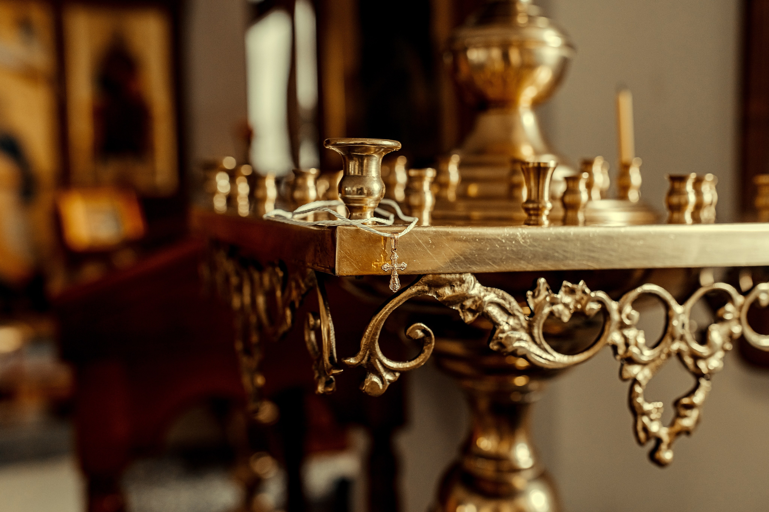 Таинство Крещения Захара. Фотограф Таинств Крещения и Венчания в г. Курске