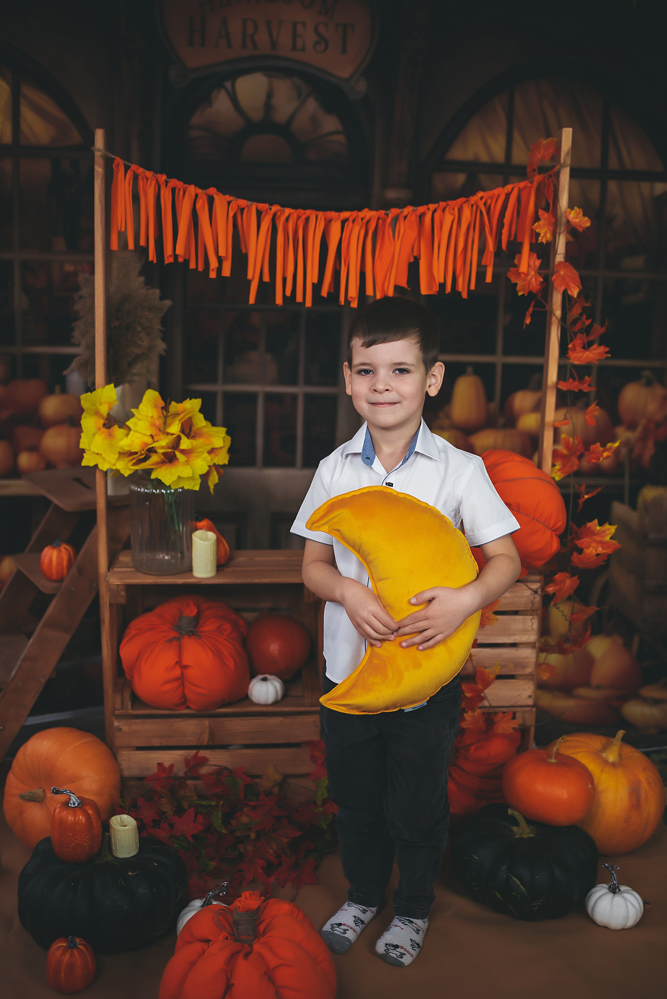 ПРОЕКТ осенний «Тыковки». Семейный и детский фотограф в Тейково