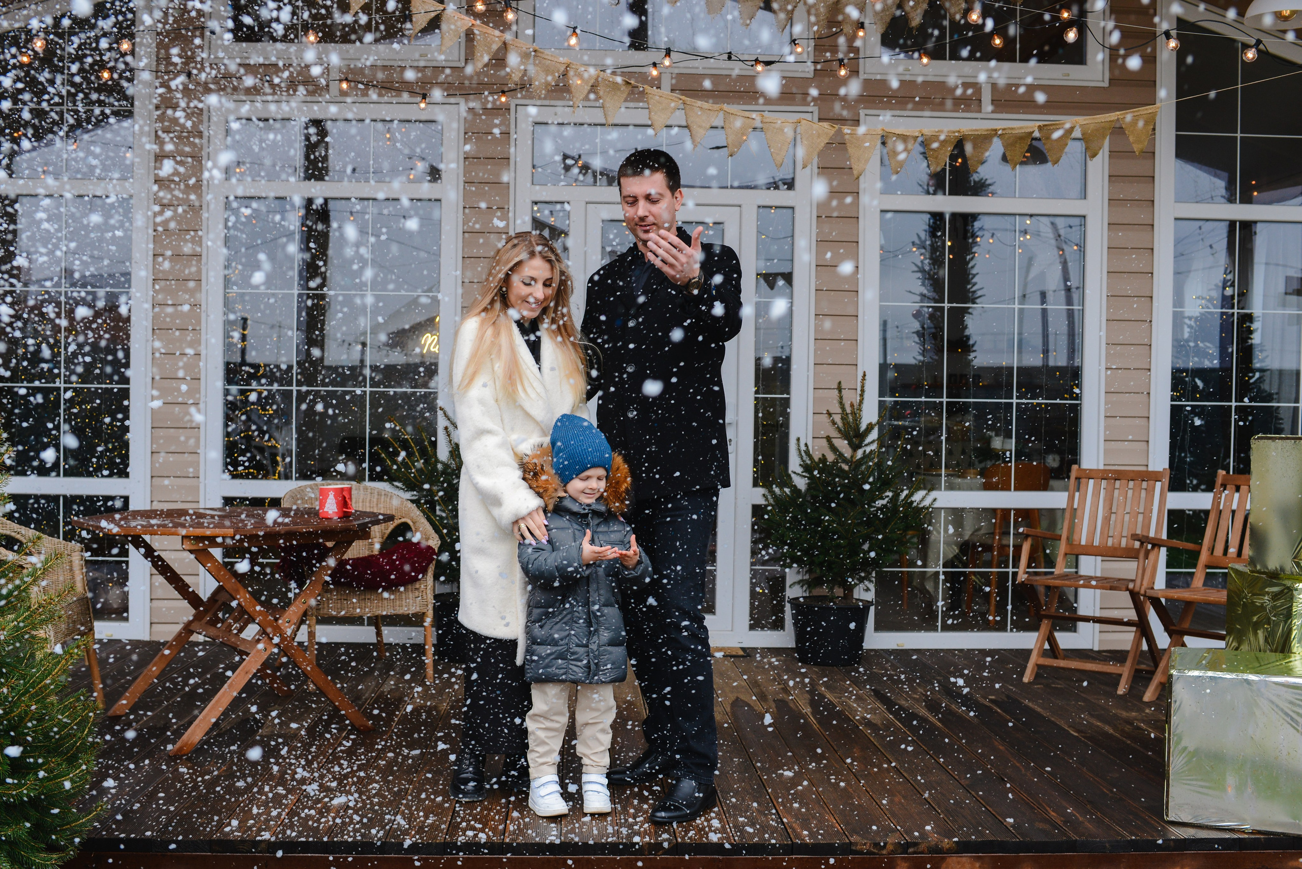 Новогодняя семейная. Фотограф Ярута Оксана / Ростов-на-Дону