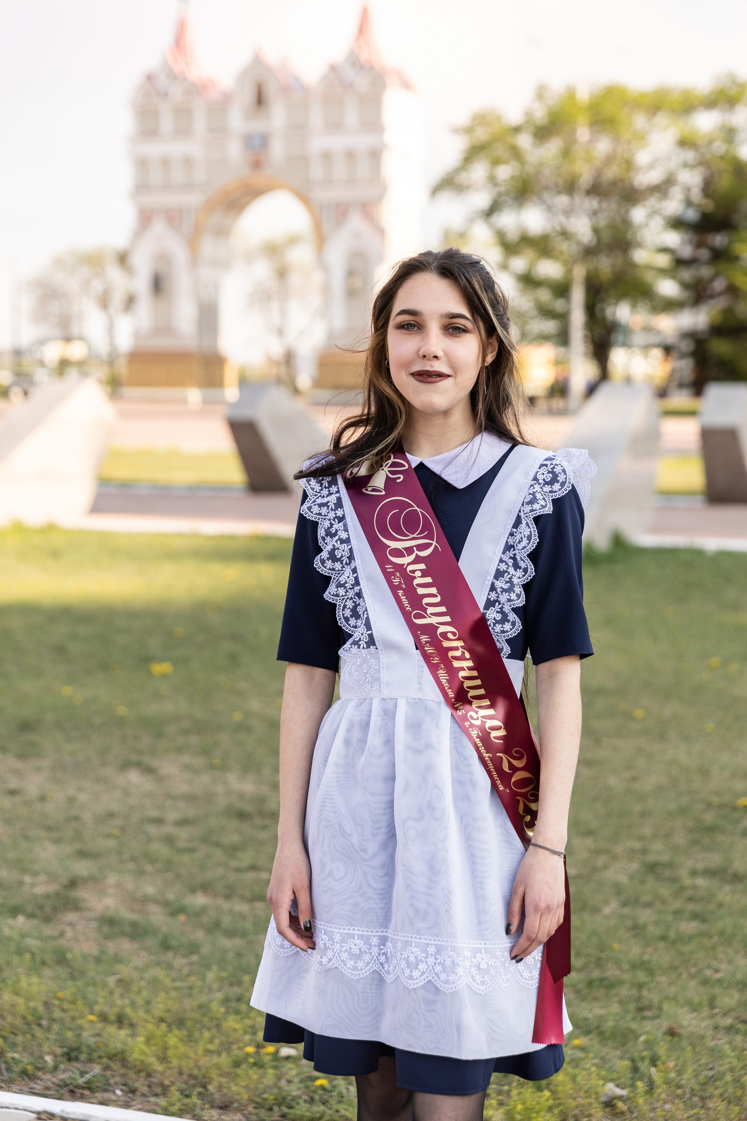 Выездная съёмка «Последний звонок». Семейный, детский, школьный фотограф в Благовещенске Яна Белоусова