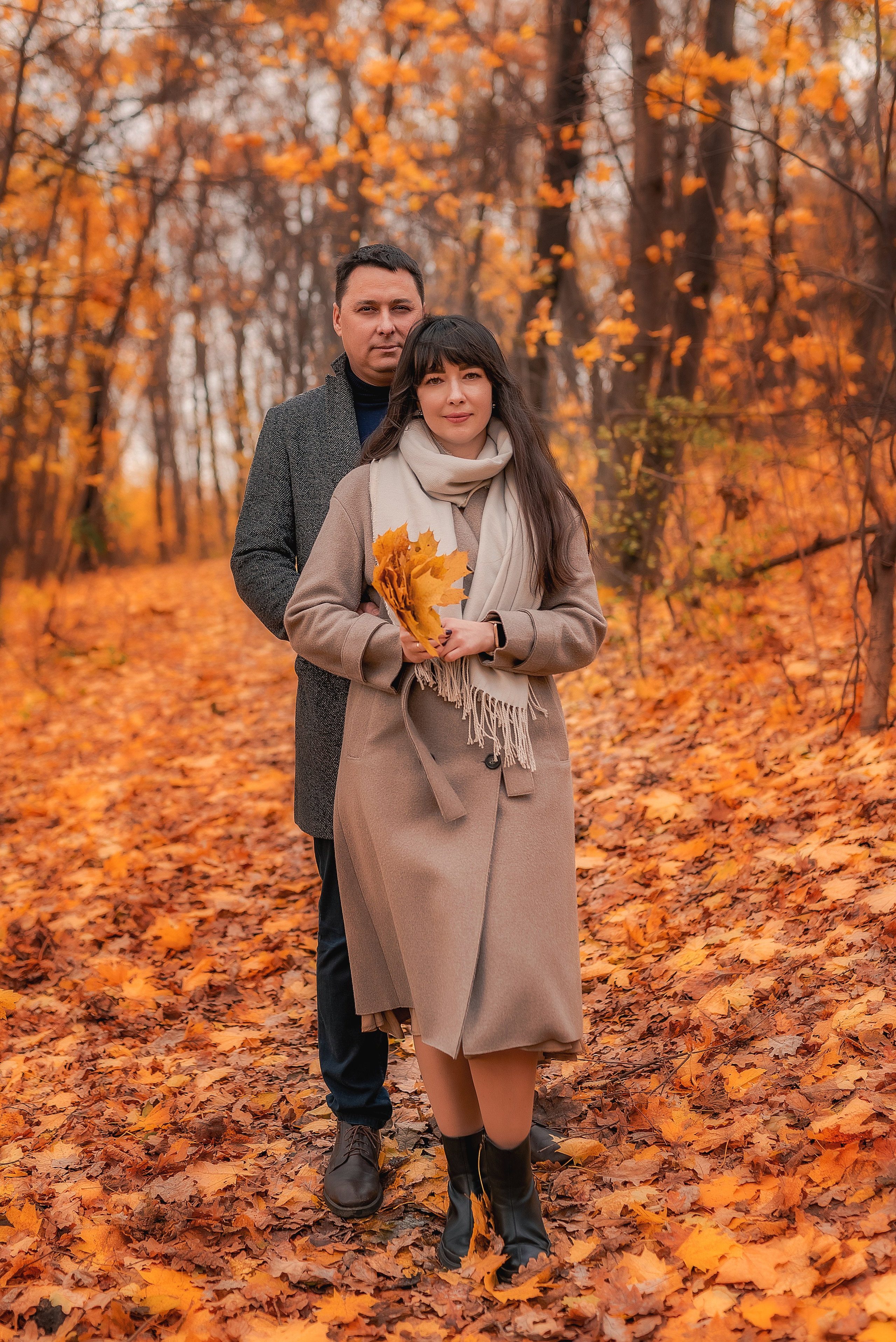 Осень в парке. Семейный, детский фотограф в Воронеже Анна Никитина