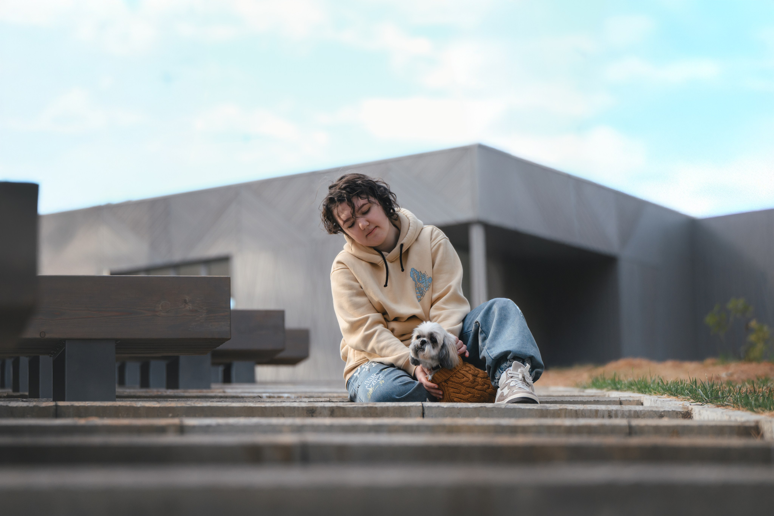 Ирина и Винни. Фотограф Анималист в Москве Анастасия Жучкова