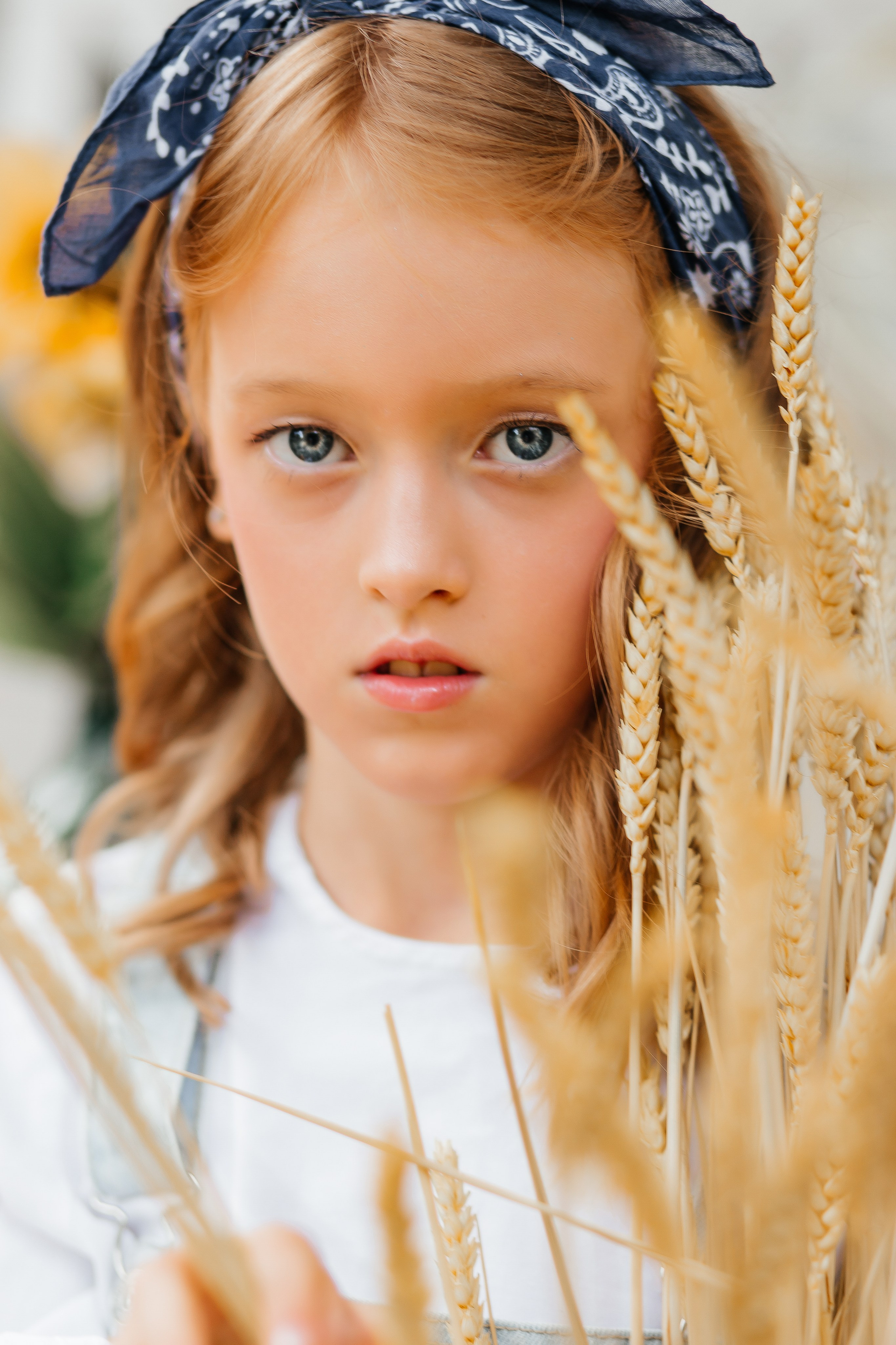 Осенняя детская фотосессия с арбузами. Фотограф в Подольске — Мария Бучнева