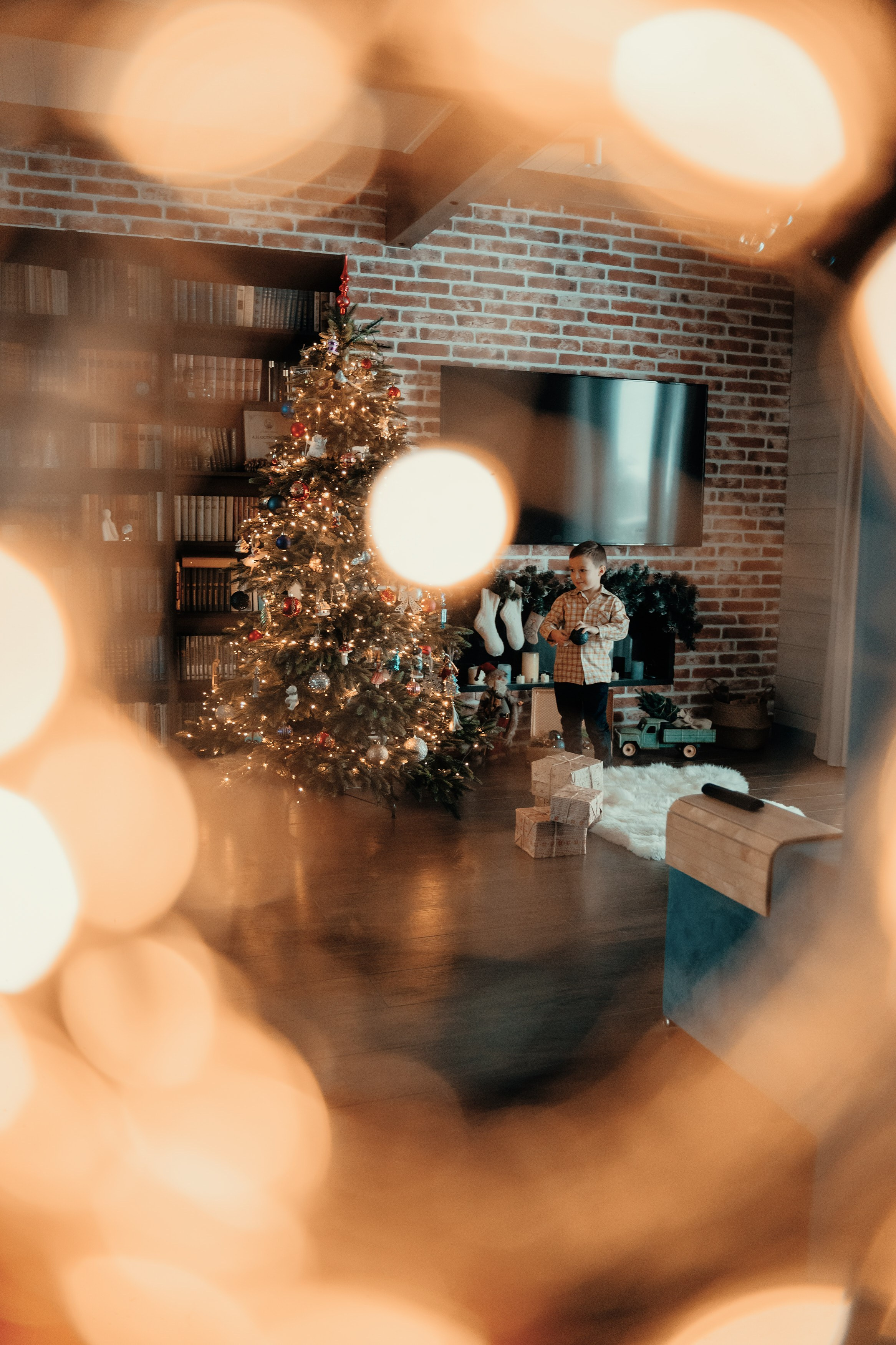 Олег и Лиза новогоднее. Фотограф Женя Пашкина