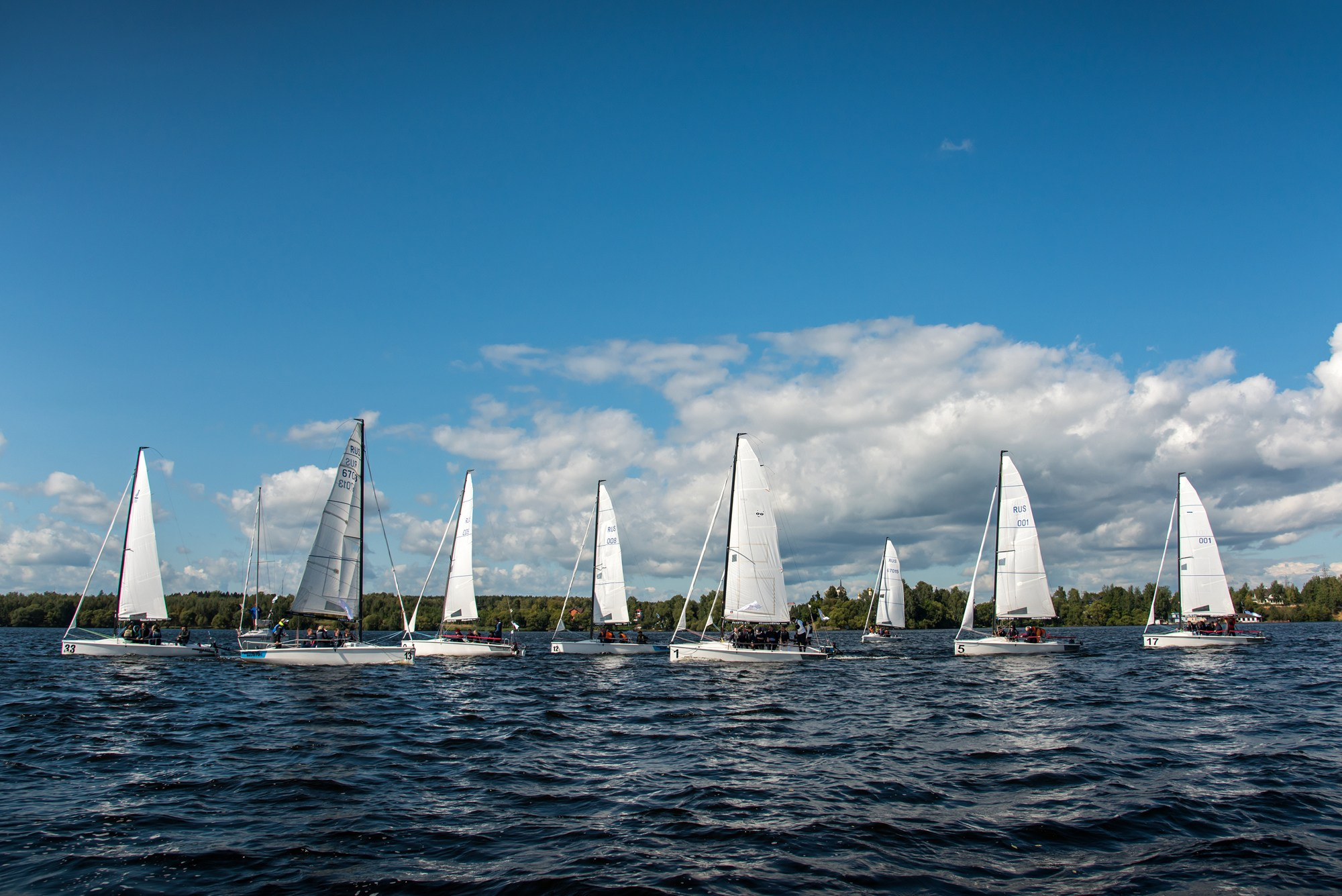 Парусная регата. Anzhina1.wfolio.pro