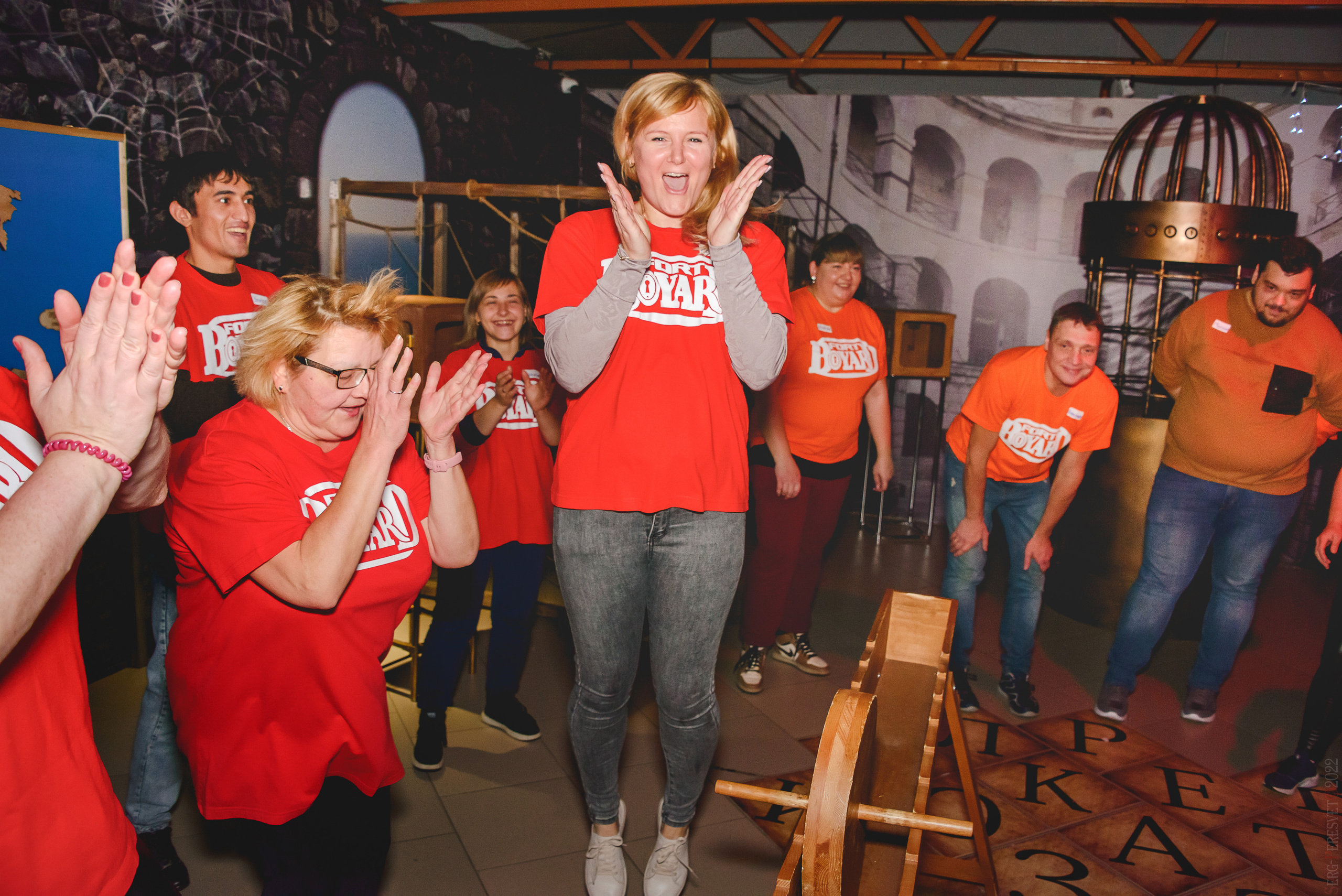 Корпоратив в «Форт Боярд», квест-комната, Железнодорожный. Ваш фотограф на праздник в Москве, Раменском, Жуковском, Люберцах