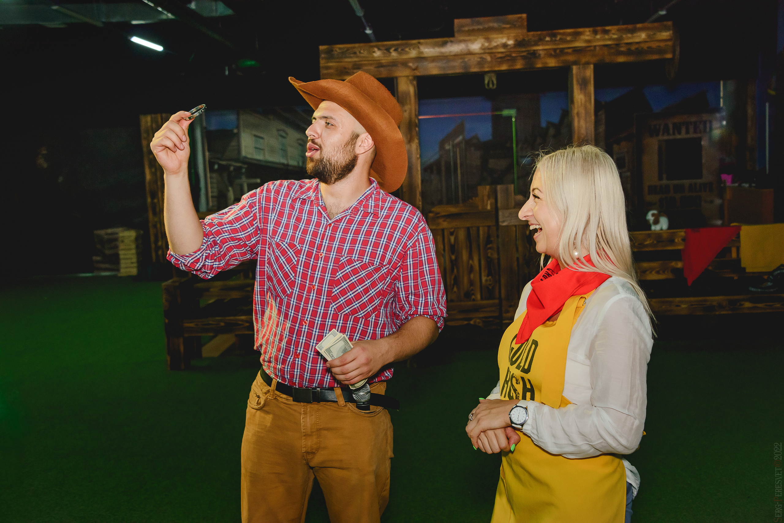 «Золотая лихорадка», квест-комната, Одинцово, фотограф Сергей Пересвет. Ваш фотограф на праздник в Москве, Раменском, Жуковском, Люберцах