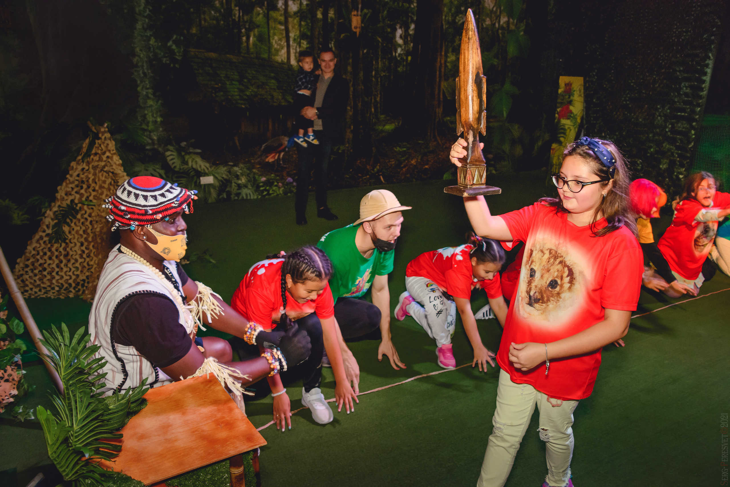«Зов Джунглей», квест-комната, Мытищи, фотограф Сергей Пересвет. Ваш фотограф на праздник в Москве, Раменском, Жуковском, Люберцах