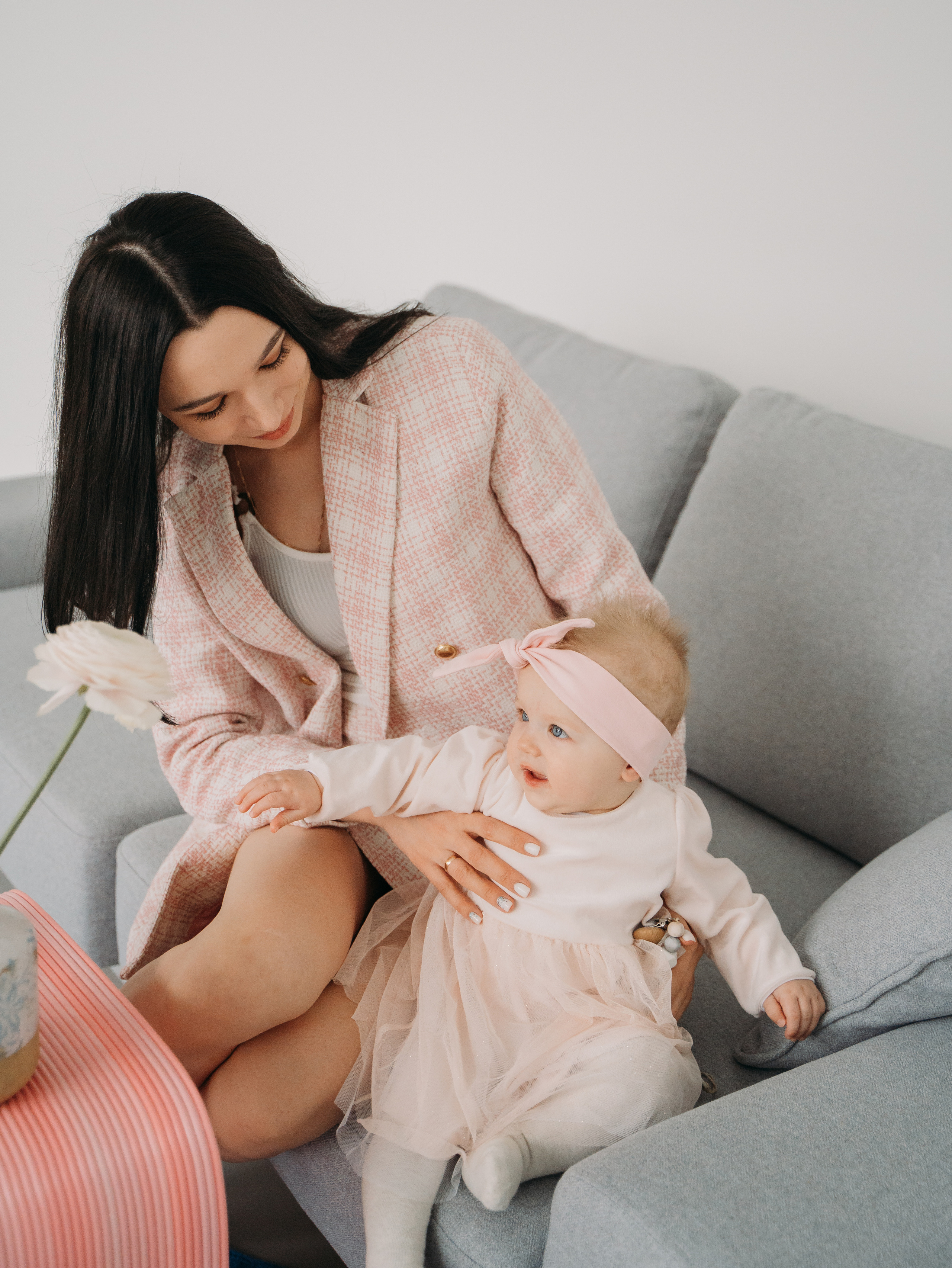 Анна и крошка Эмилия. Семейный и детский фотограф в Бресте Дария Поляк