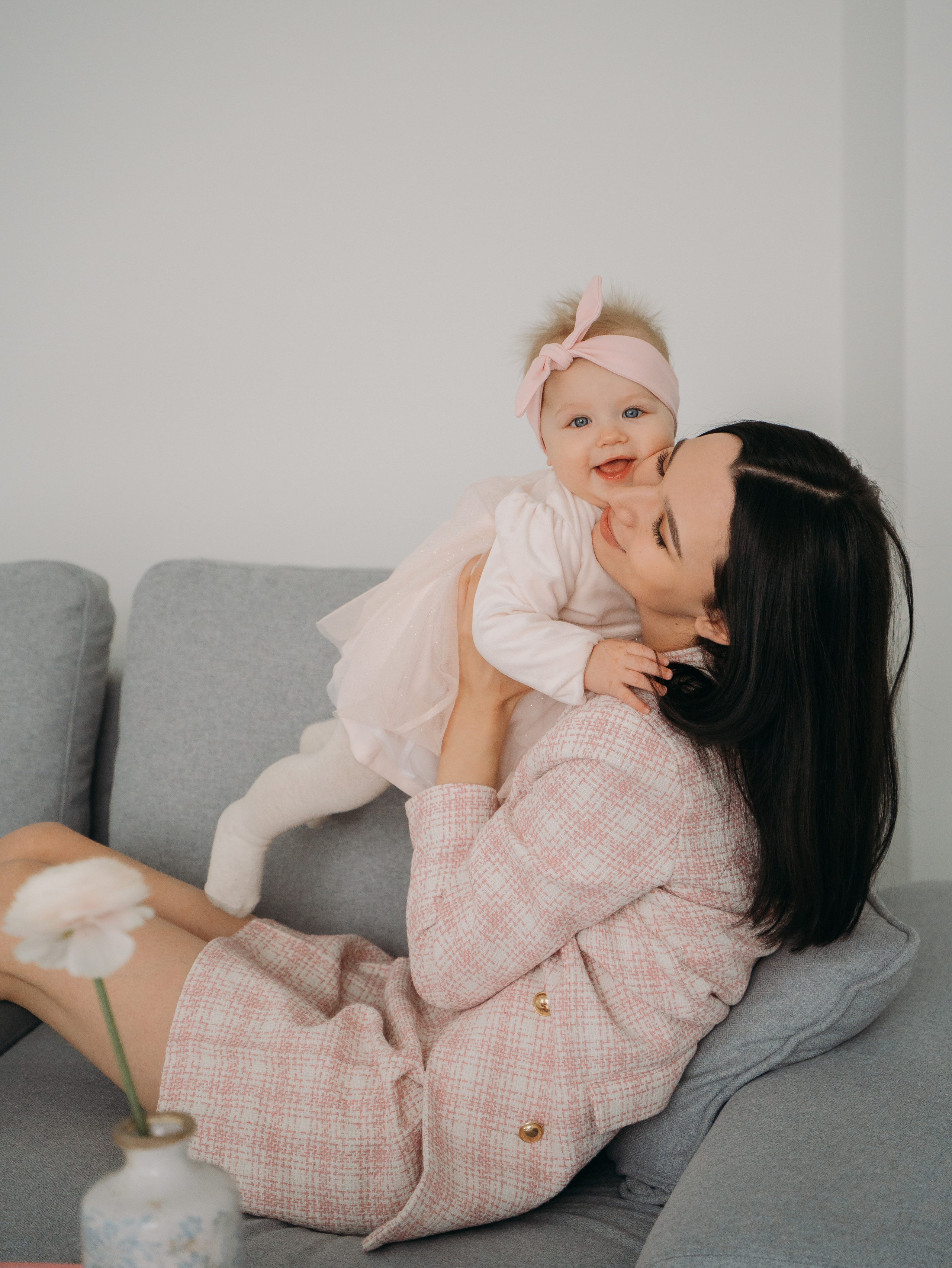 Анна и крошка Эмилия. Семейный и детский фотограф в Бресте Дария Поляк