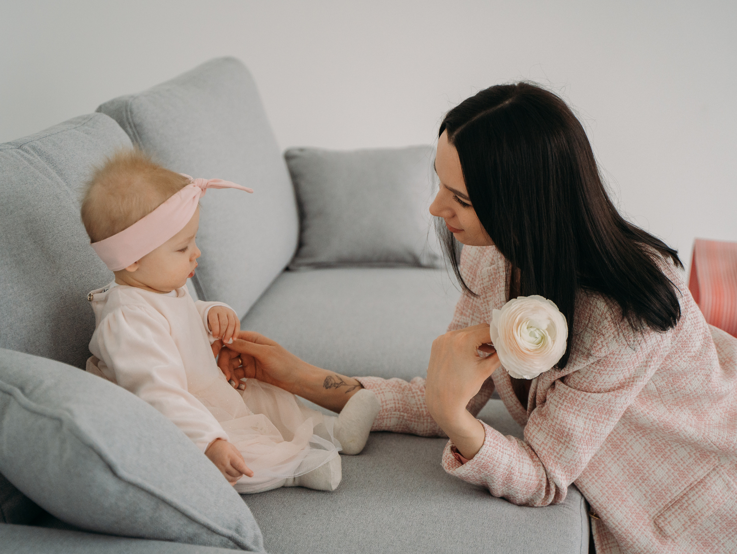 Анна и крошка Эмилия. Семейный и детский фотограф в Бресте Дария Поляк