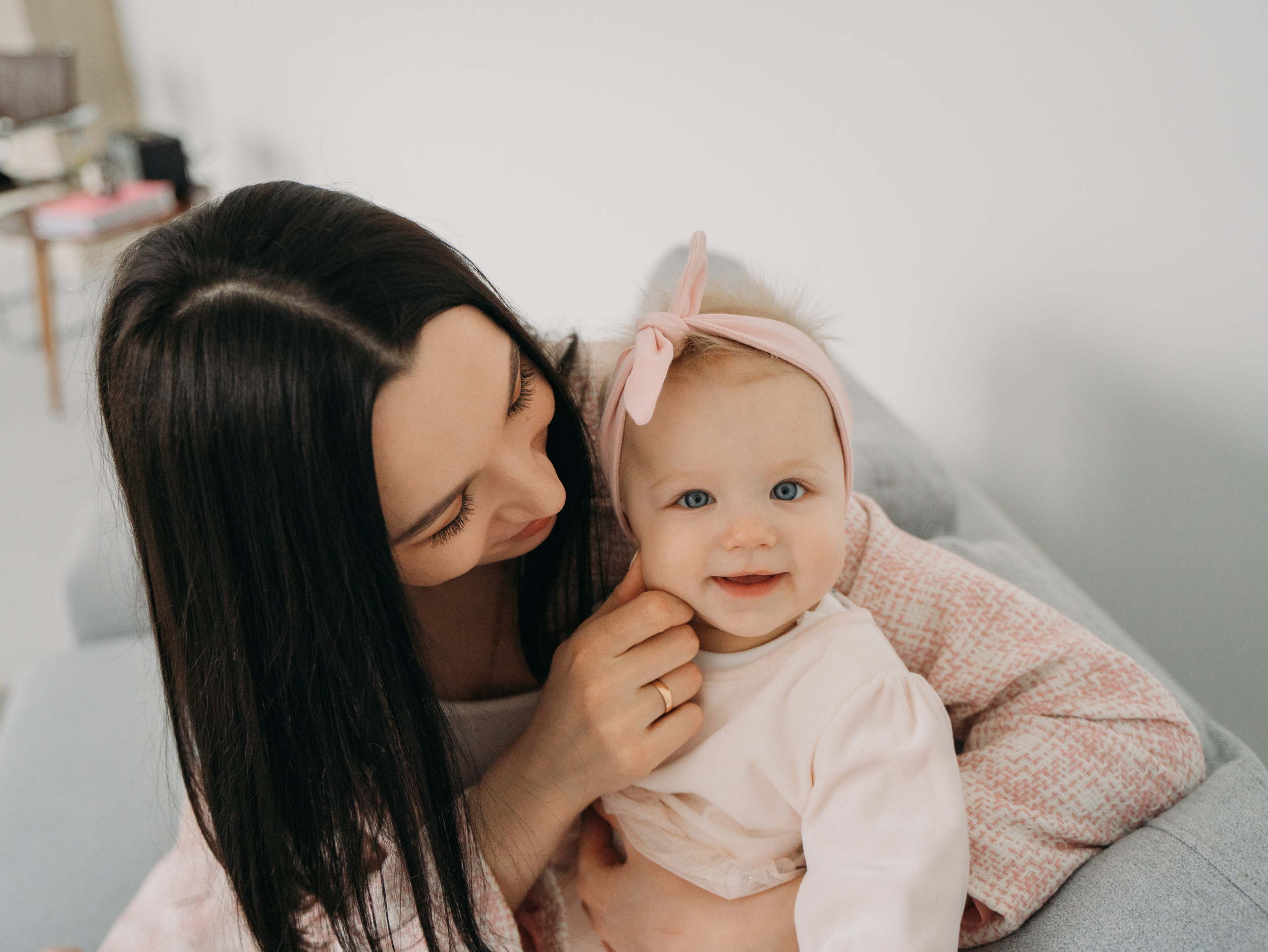 Анна и крошка Эмилия. Семейный и детский фотограф в Бресте Дария Поляк