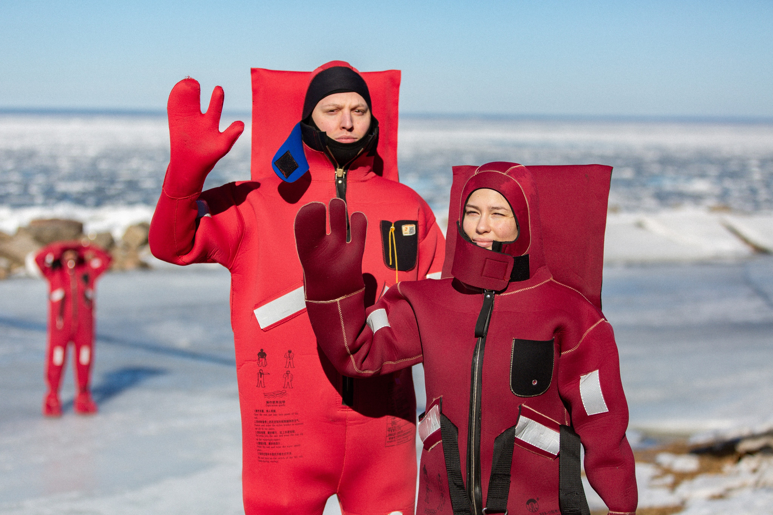 Ice floating. Снимаю съемки