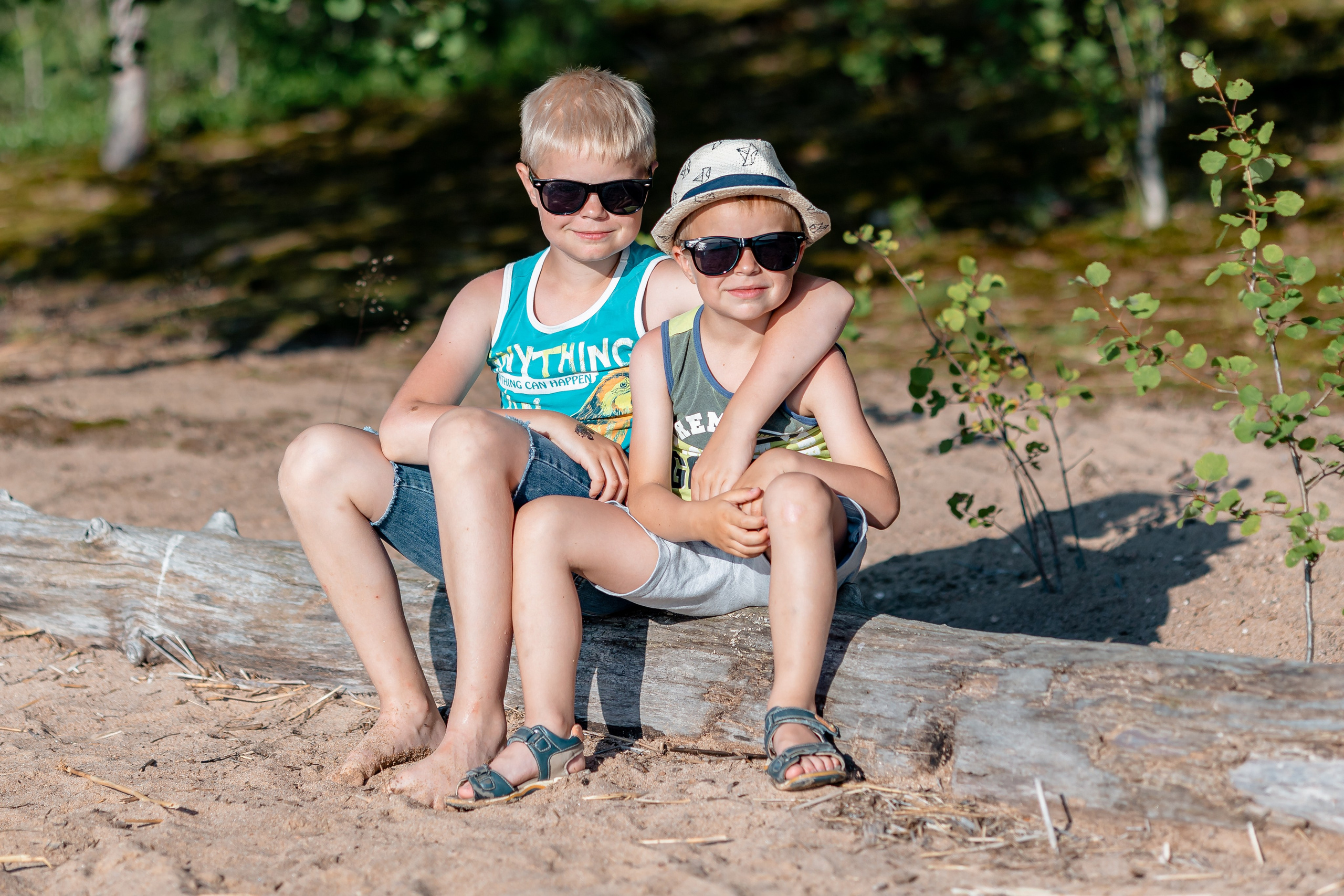 Семейная фотосессия на закате. Ирина Носова - семейный и детский фотограф