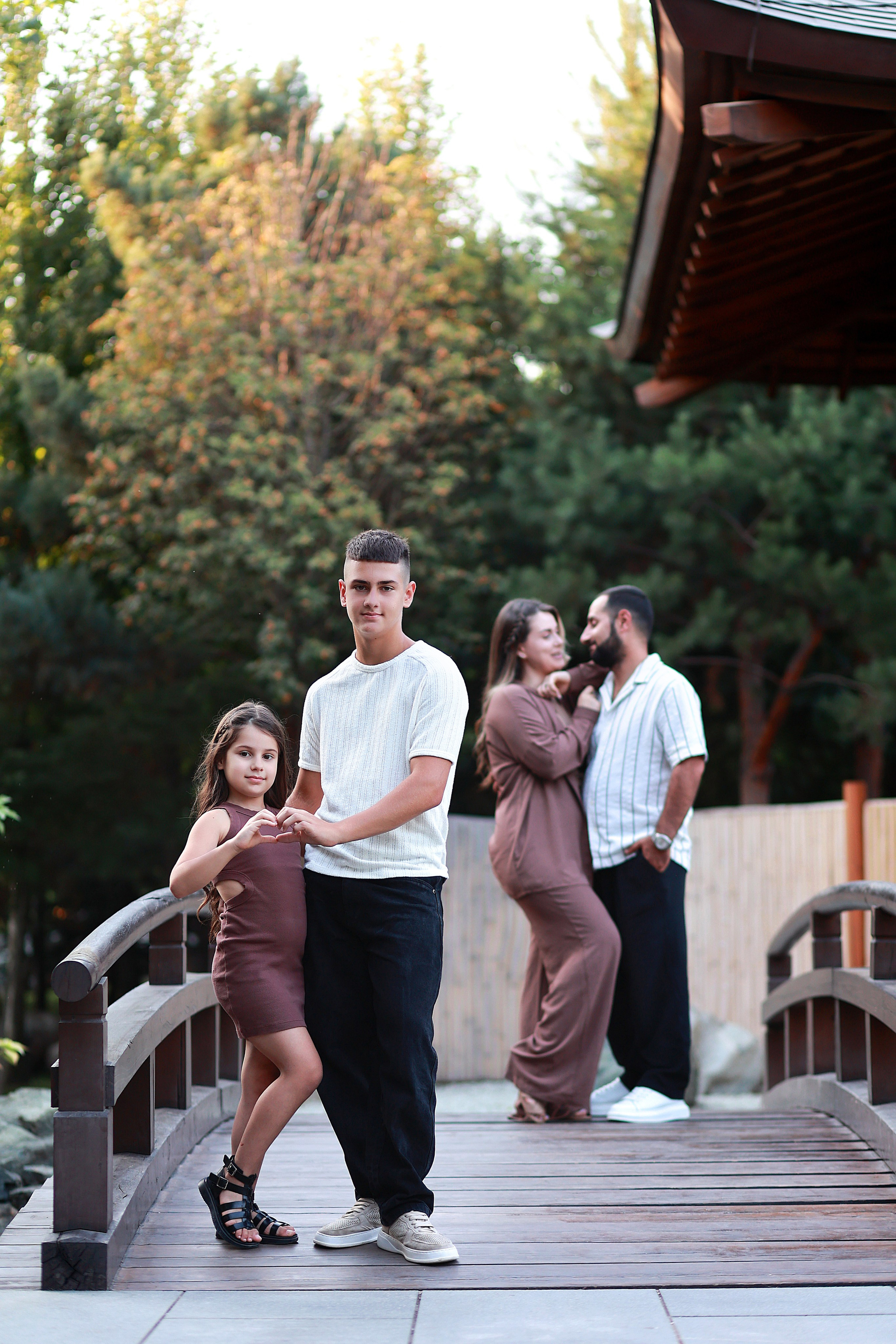 Фотопрогулка в Японском Саду. Детский семейный фотограф Краснодар