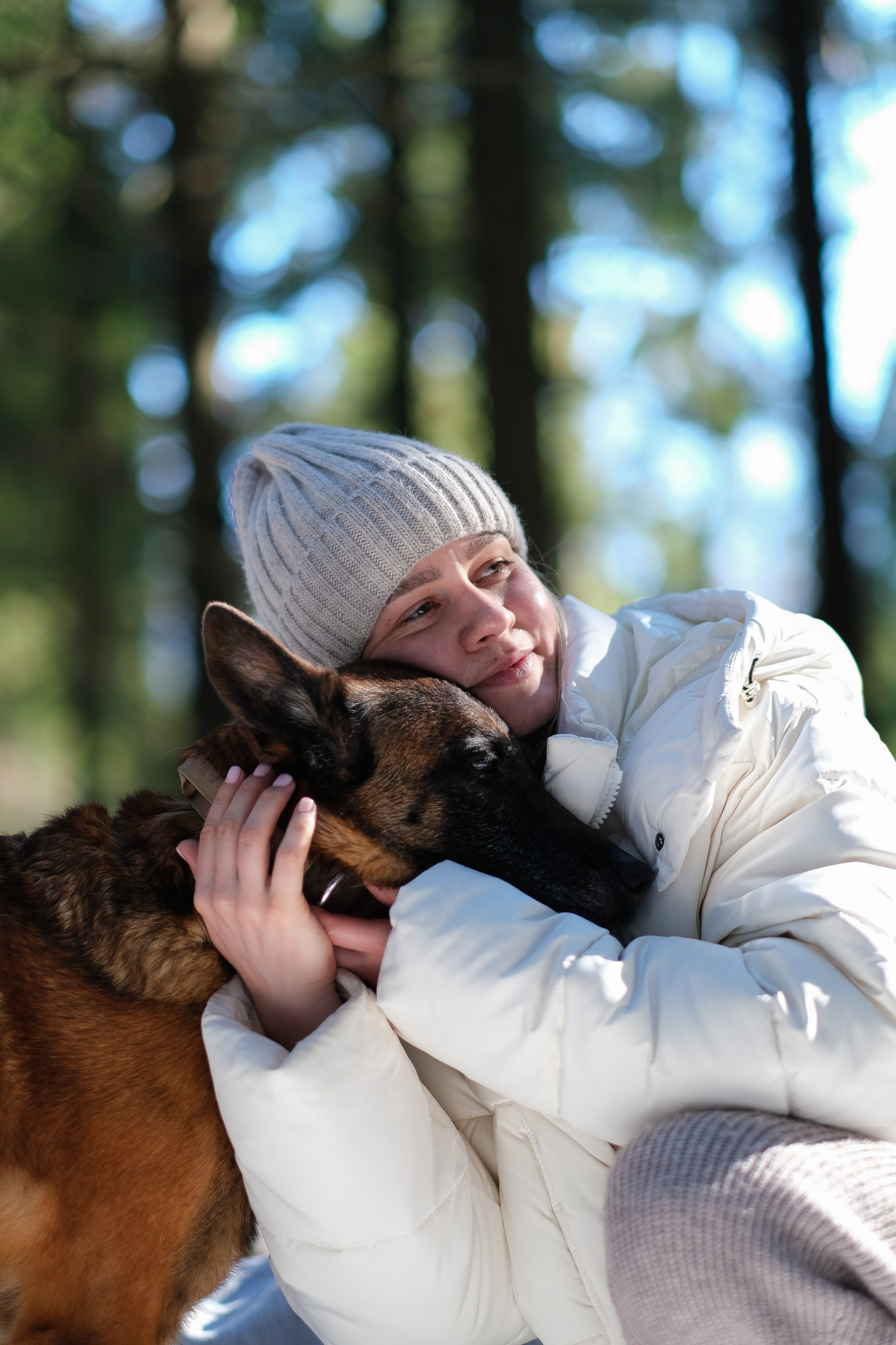 Женя, Афра и Молли. Фотограф и видеограф анималист Аганина Дарья