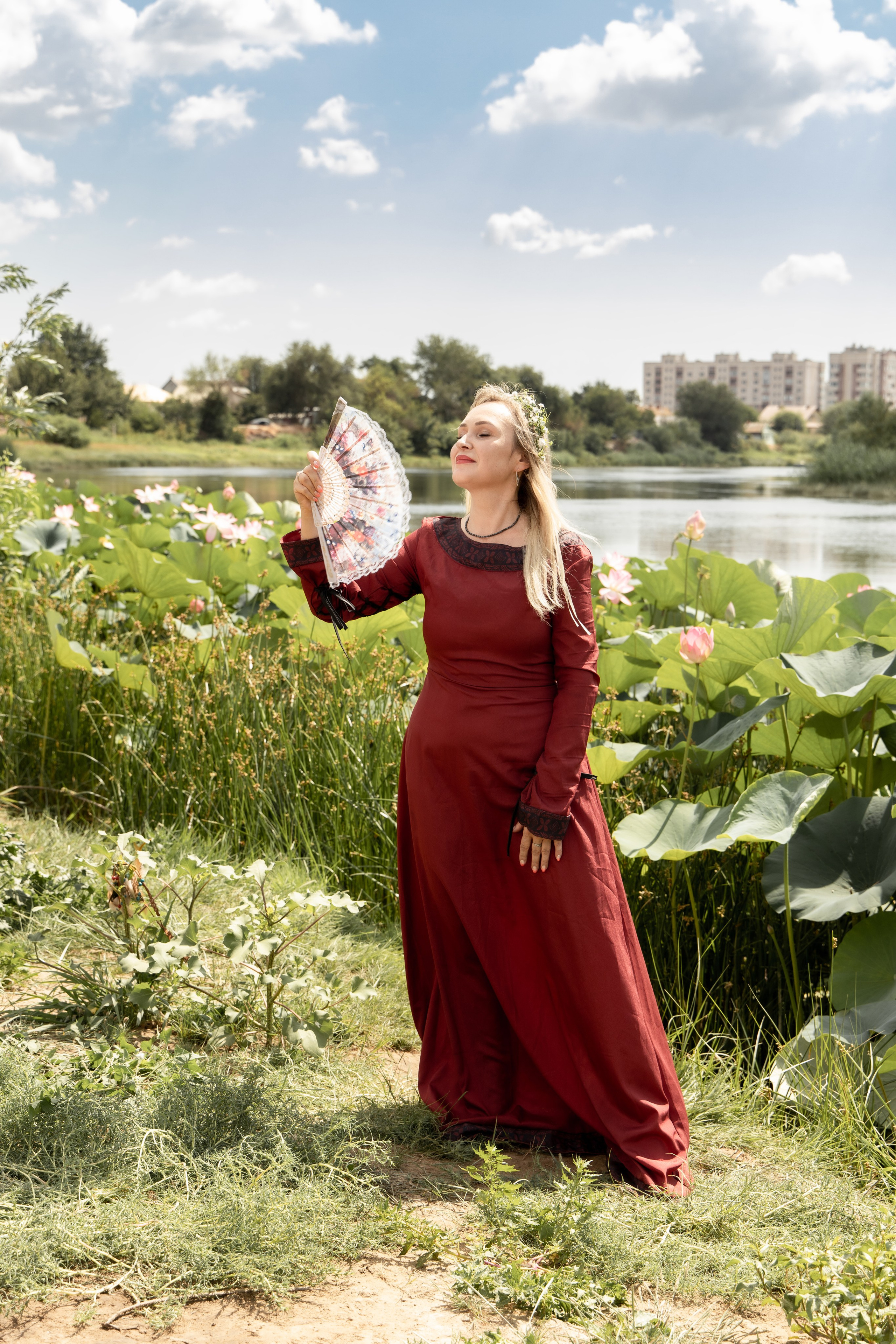 Прогулочная съёмка Астрахань. Лотосы.