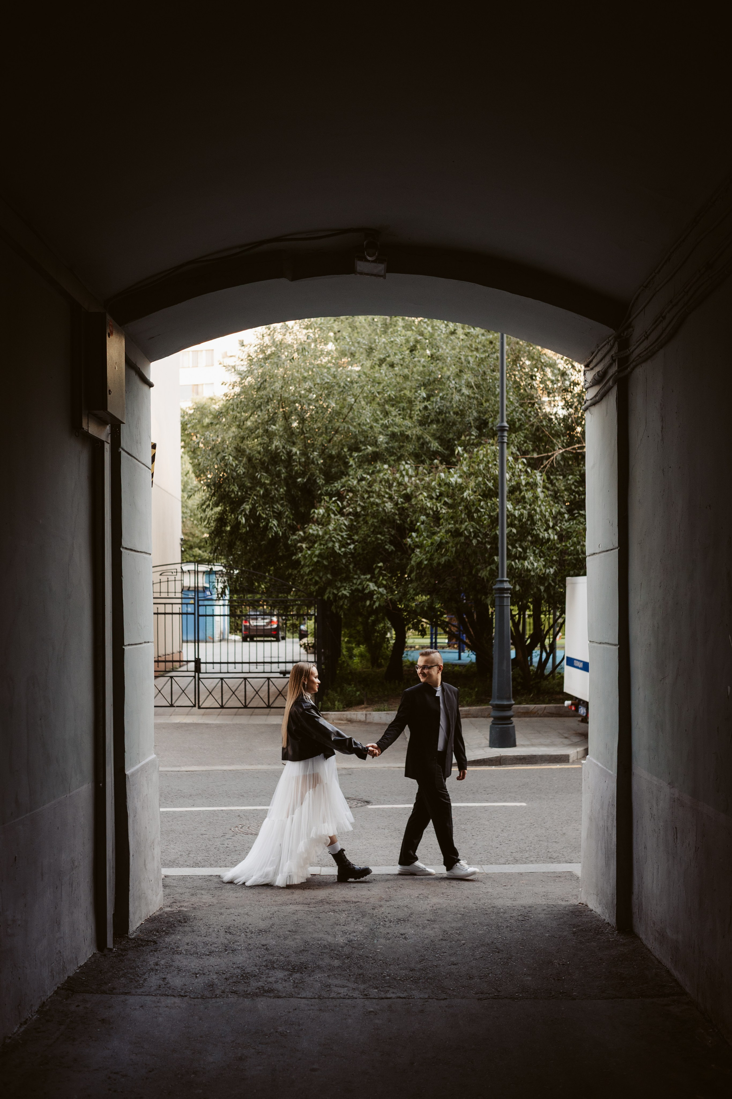 Арбат и набережная. Свадебный фотограф Курзина Ольга | Москва