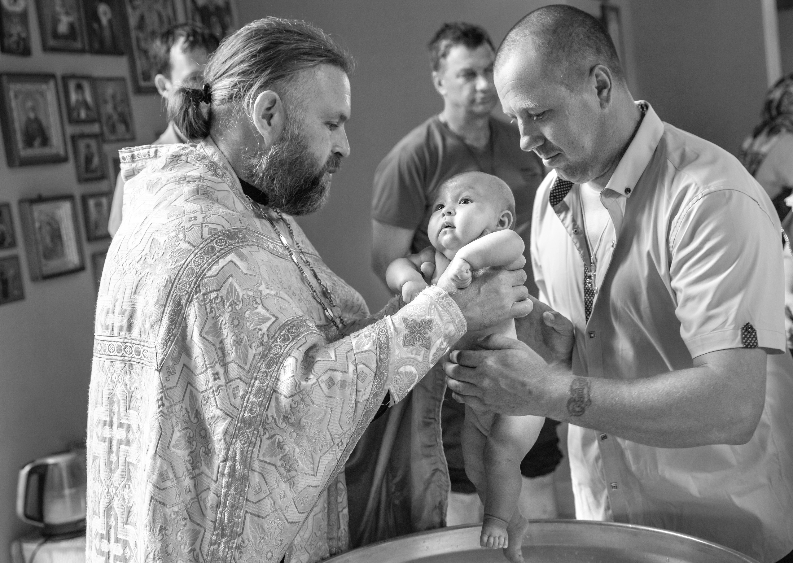 Крещение. Детский семейный фотограф в г. Находка Ольга Коваленко, фотостудия Memories