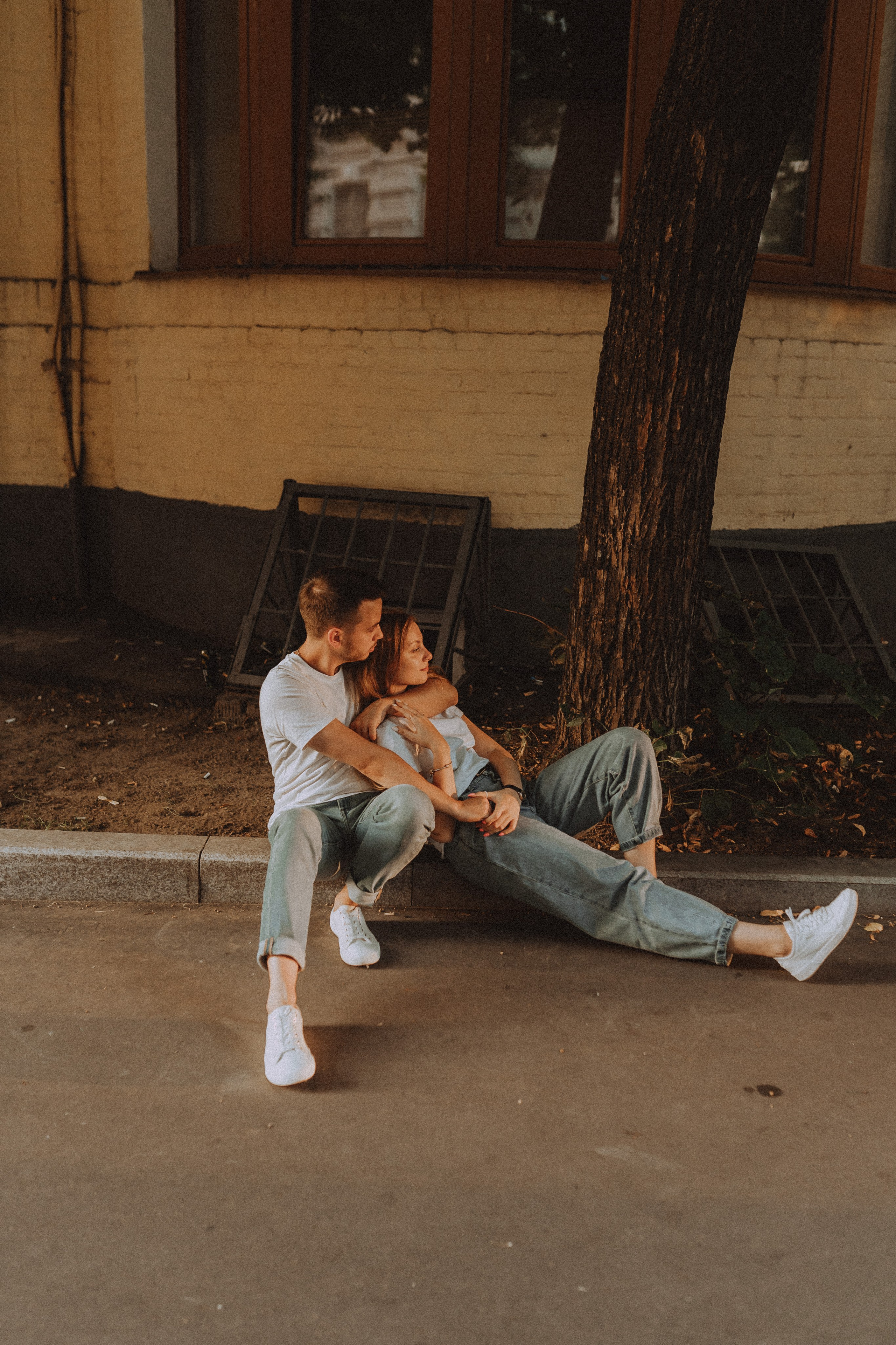 Двое в центре города. Семейный и свадебный фотограф в Москве Оксана Гапеева