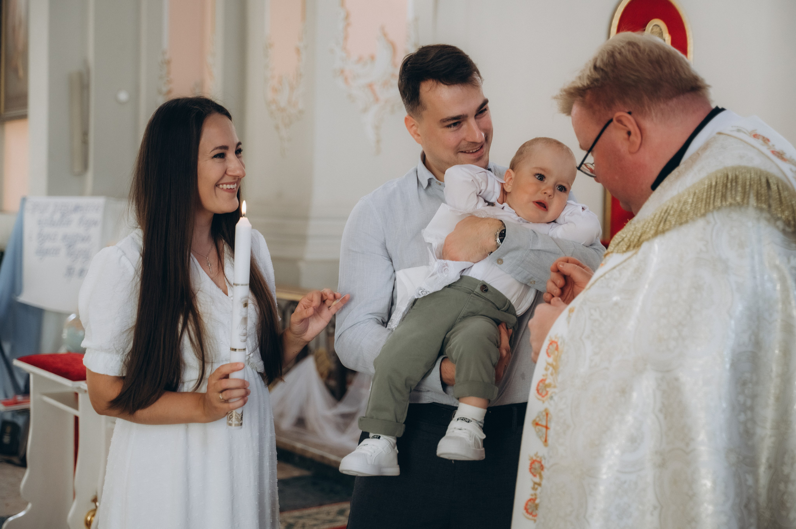 Крещение Александра (Белый Костёл). Семейный фотограф в Минске Дарья Дреко