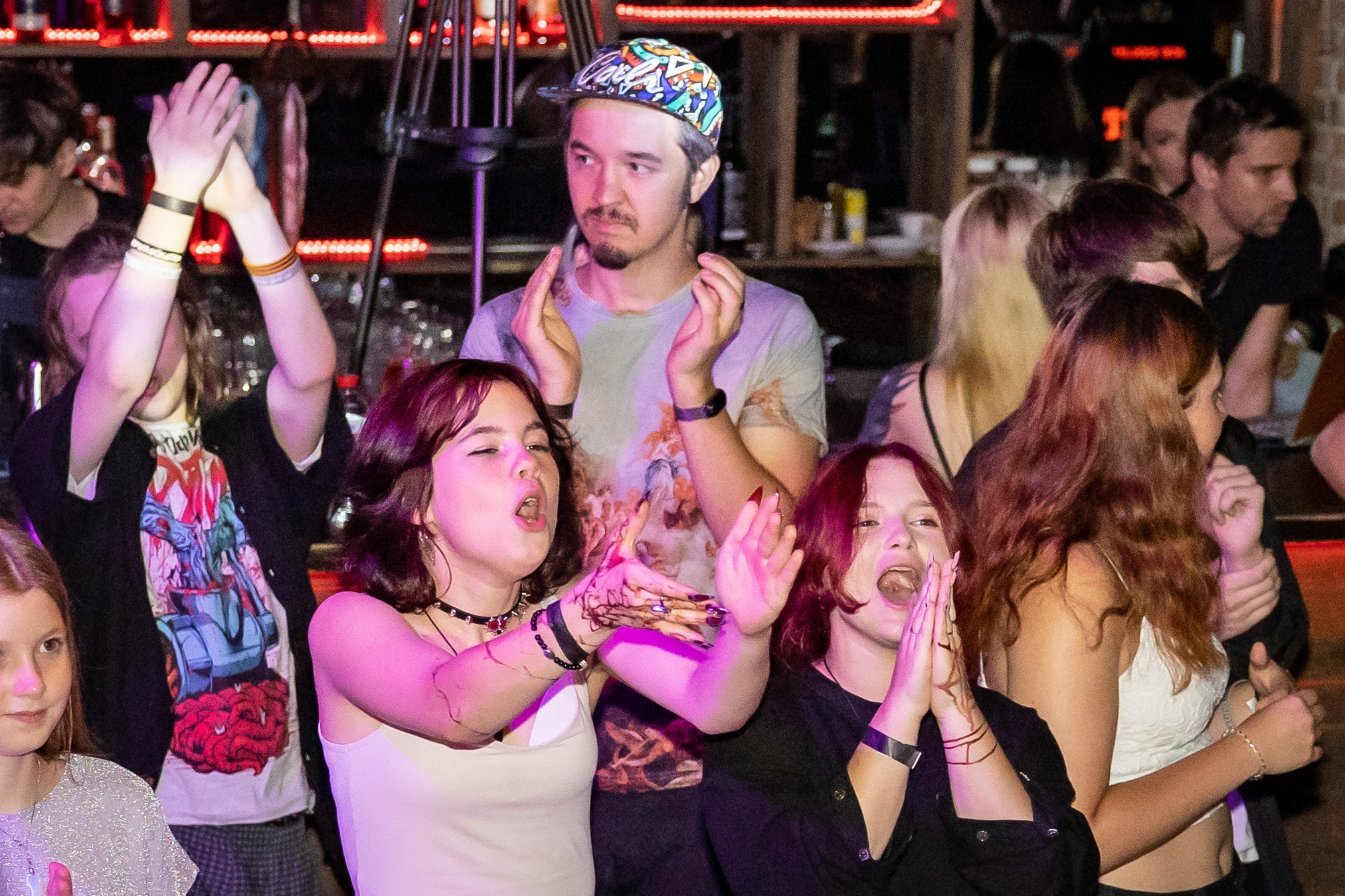 Концерт «Не Школа Барабанов» в Клубе «SOVA». Фотограф Владимир Охрименко