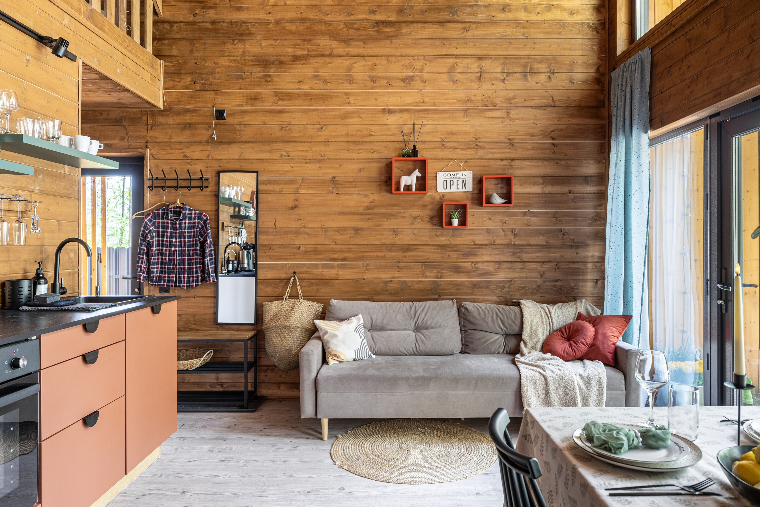 Фотосъемка дома «Барнхаус» для посуточной аренды. Veselinskiy| Интерьерный фотограф | Москва