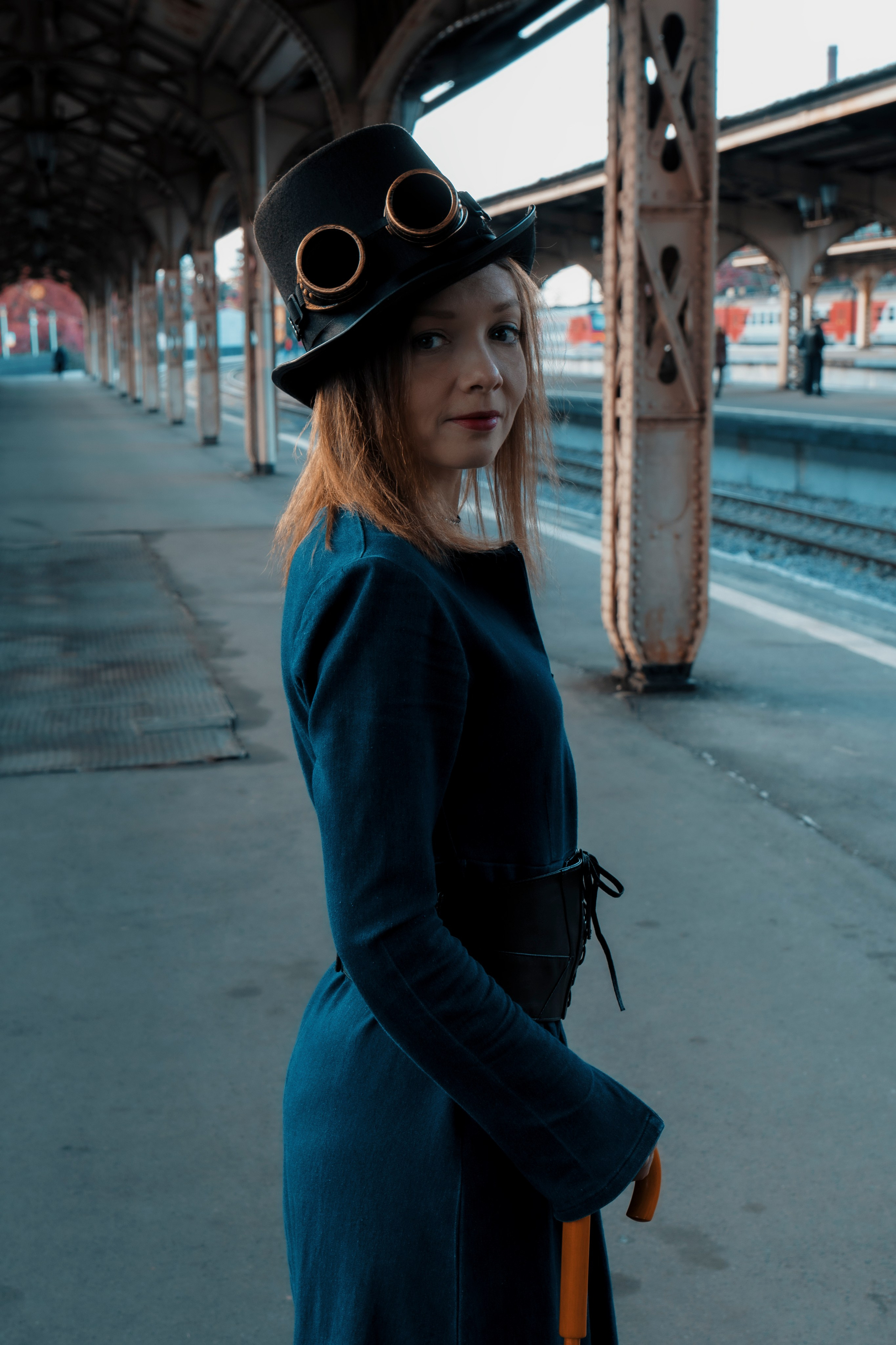 Съемка в тиле стим-панк. Виктория Спорова. Ваш портретный фотограф в Санкт-Петербурге