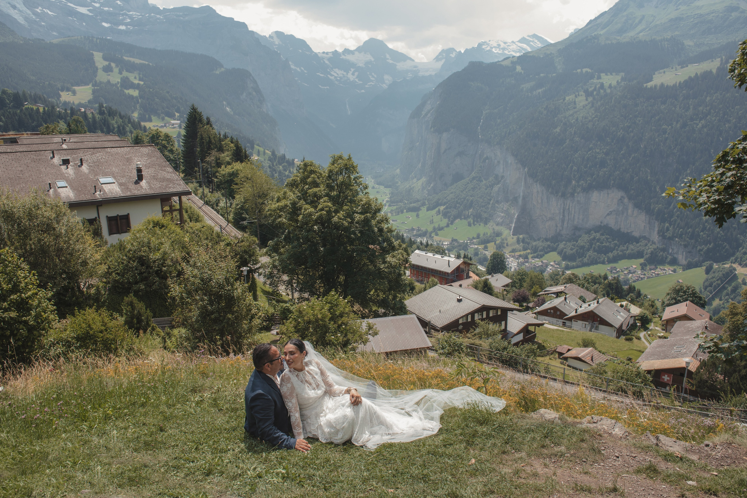 Berta & Orlando (Lauterbrunnen, Switzerland). Photographer in Interlaken area