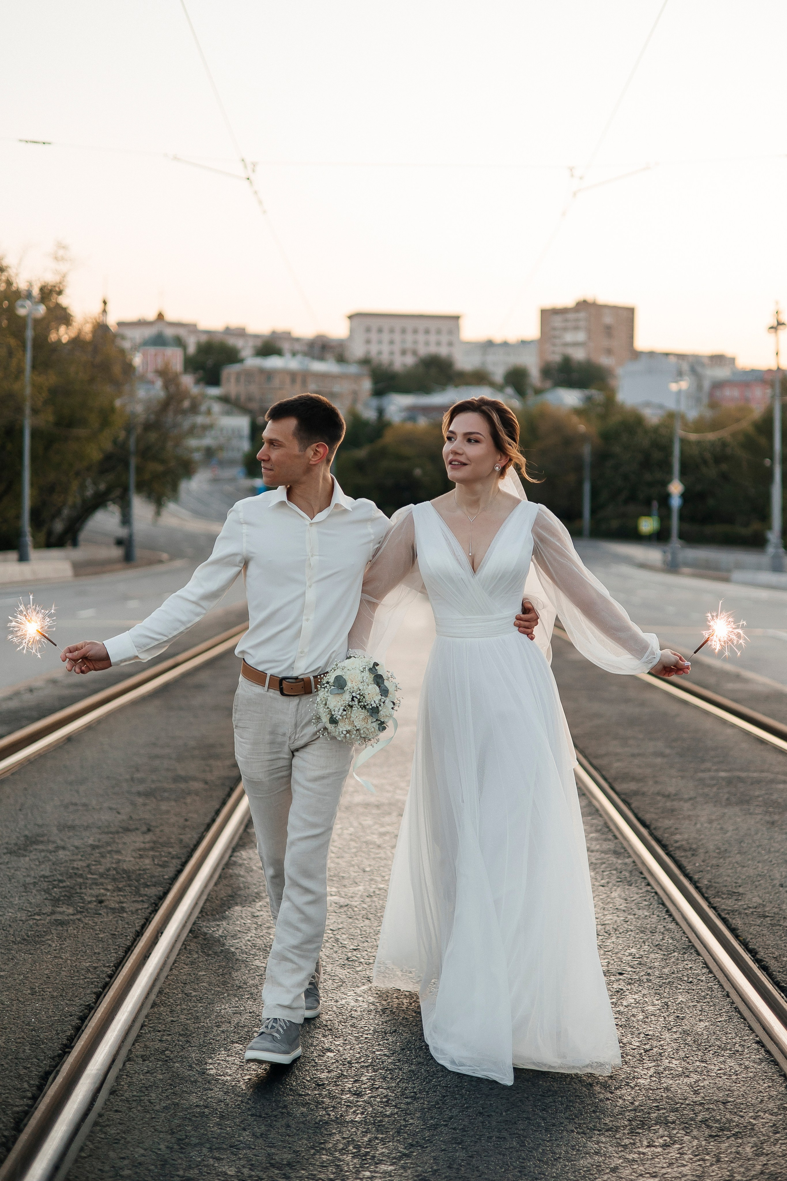 Серафима и Федор (на рассвете). Фотограф в Москве Екатерина Потапова